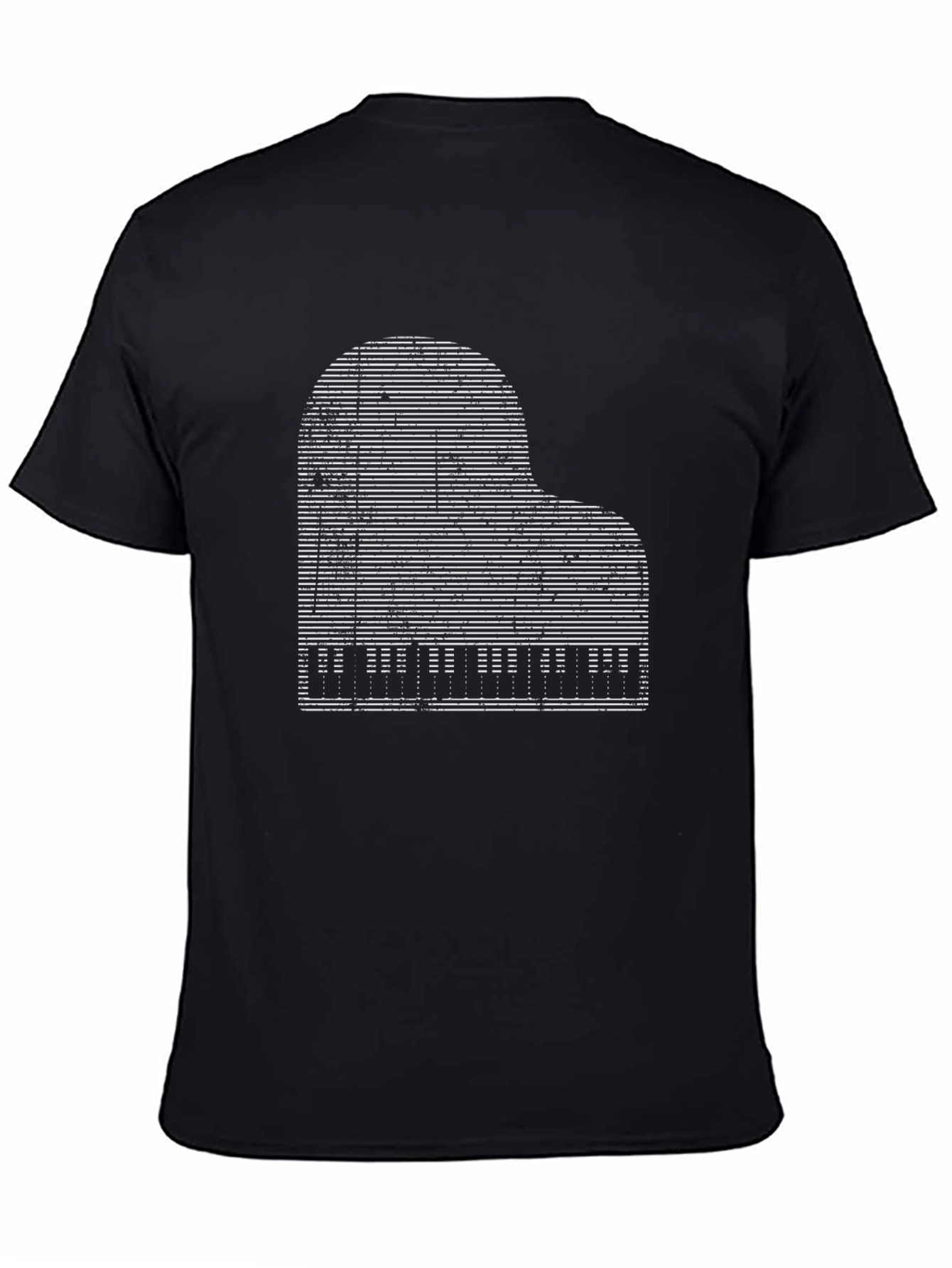 Grand Piano Graphic Tee - Musicians Style