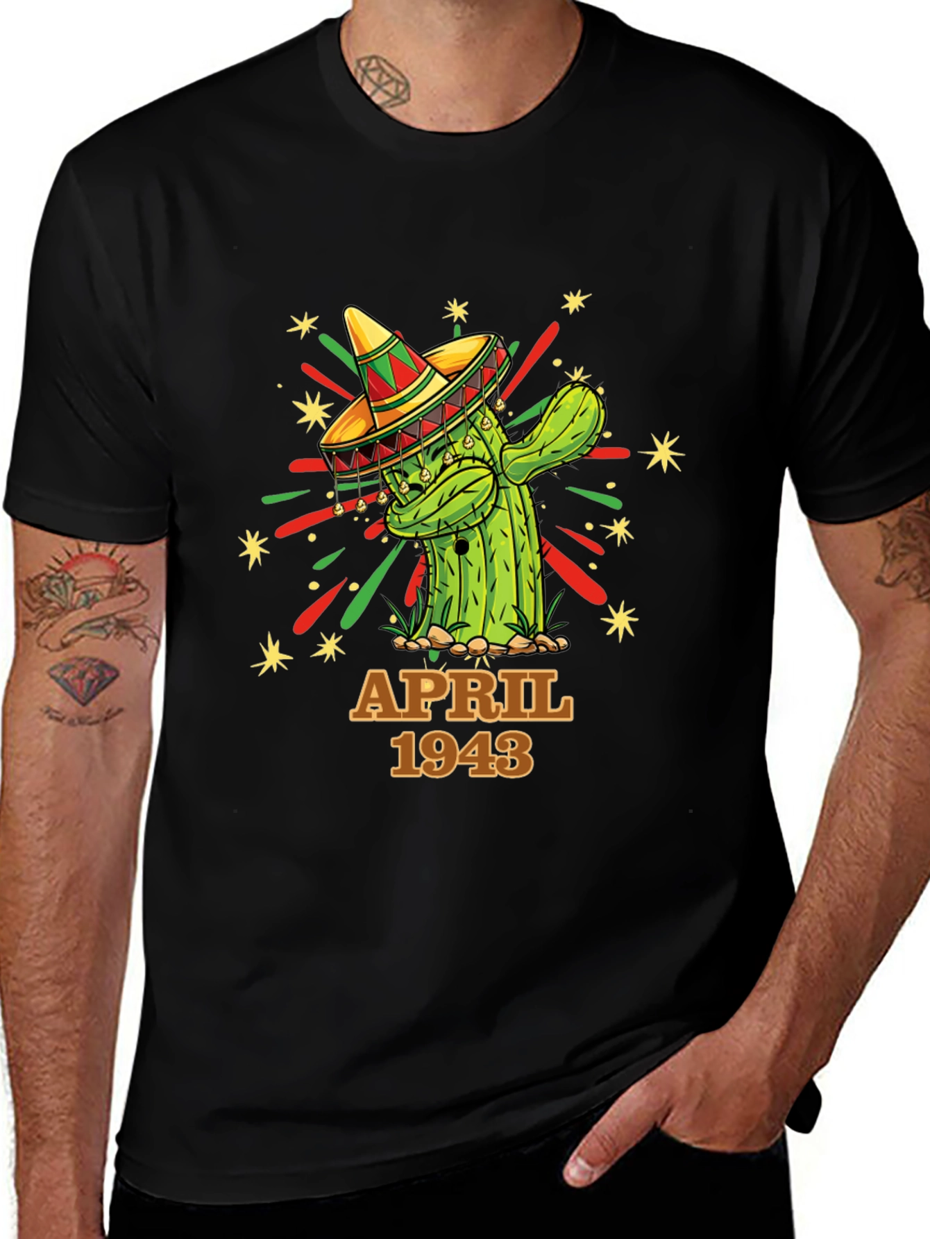 April 1943 Cactus Graphic Tee
