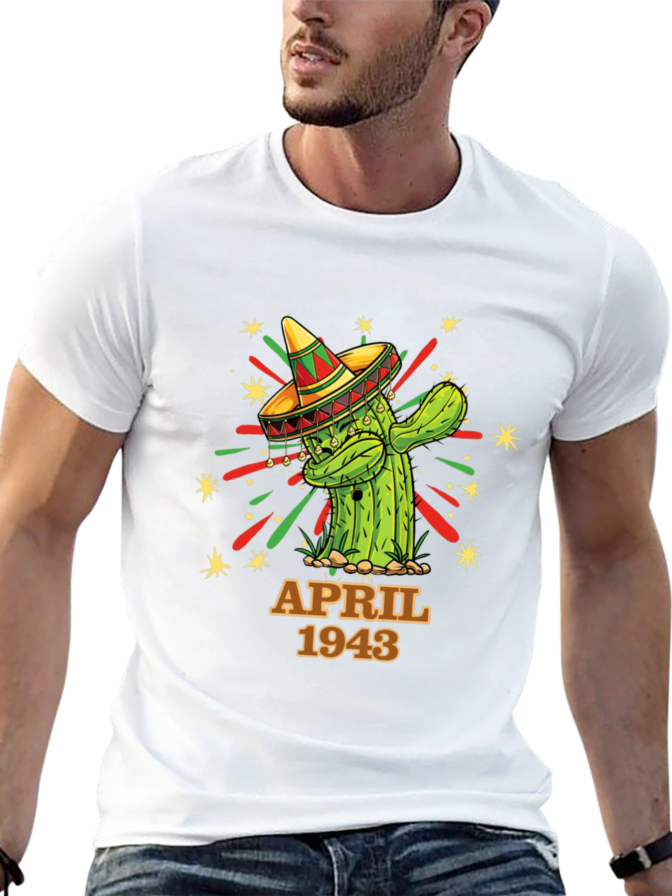 April 1943 Cactus Graphic Tee