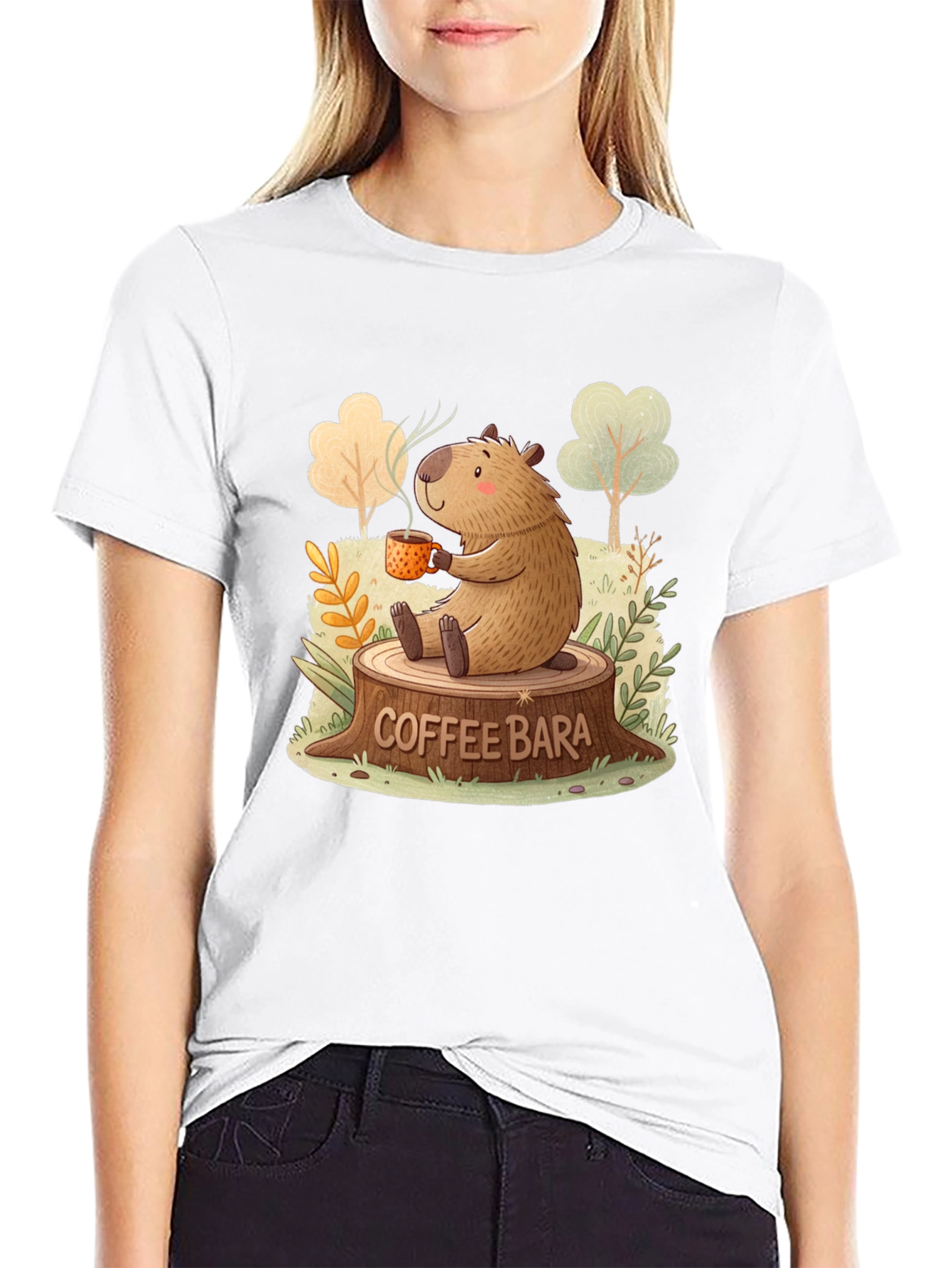 Coffee Bara T-Shirt - Capybara Tee
