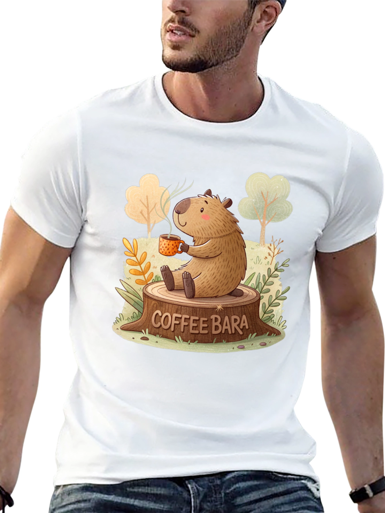 Coffee Bara T-Shirt - Capybara Tee
