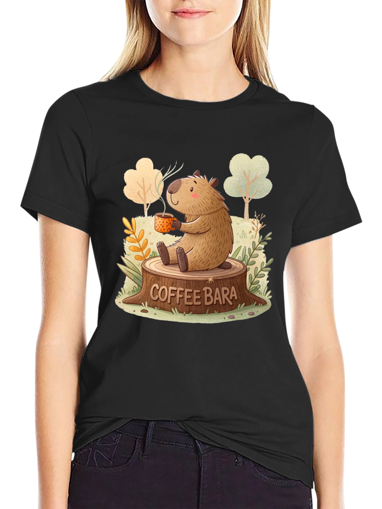 Coffee Bara T-Shirt - Capybara Tee