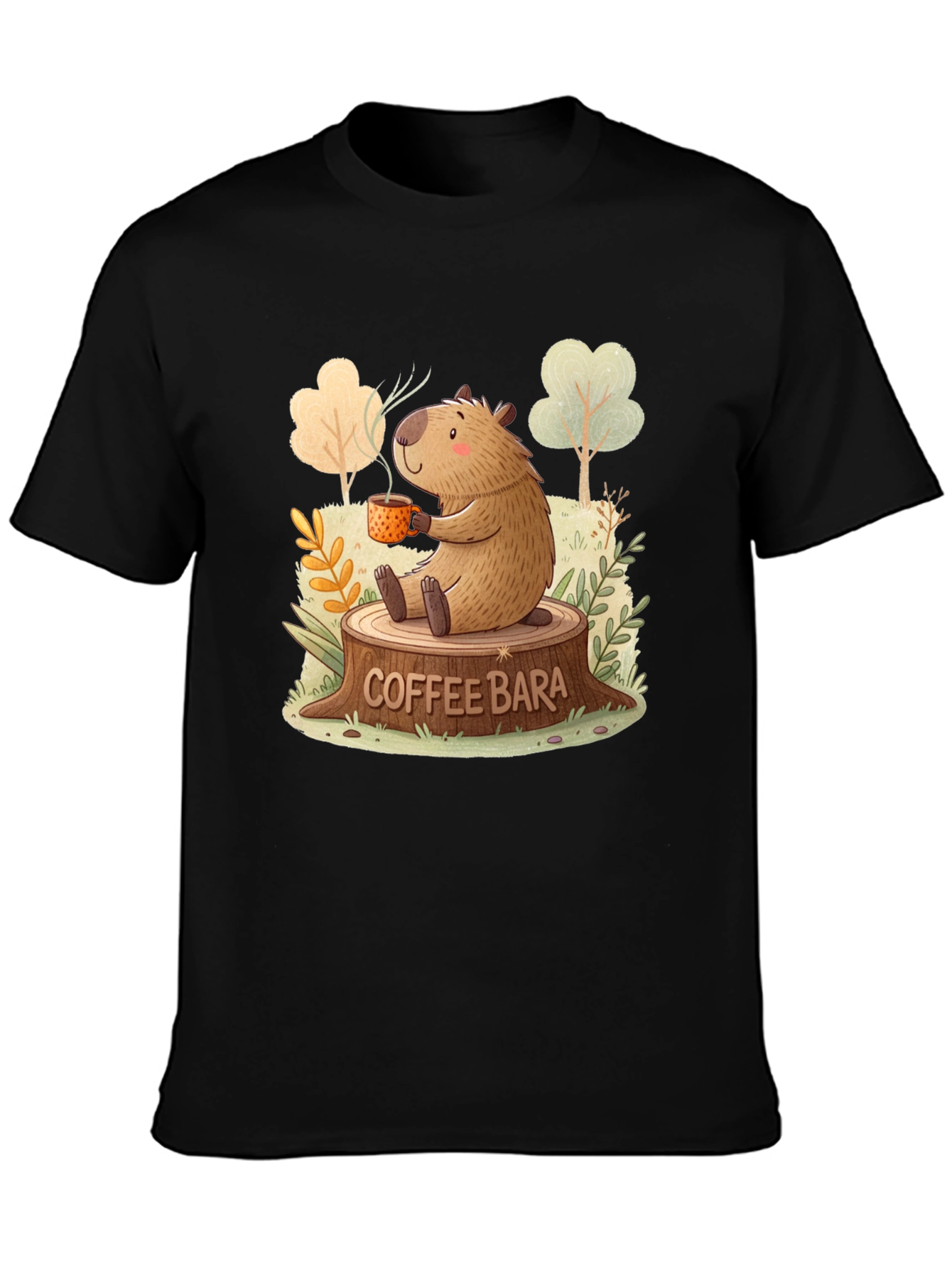 Coffee Bara T-Shirt - Capybara Tee