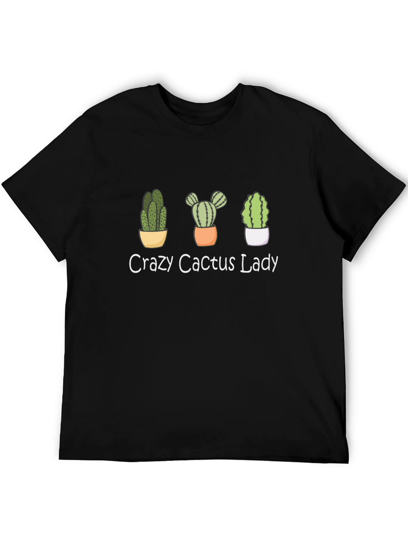 Crazy Cactus Lady T-Shirt - Plant Lover Tee