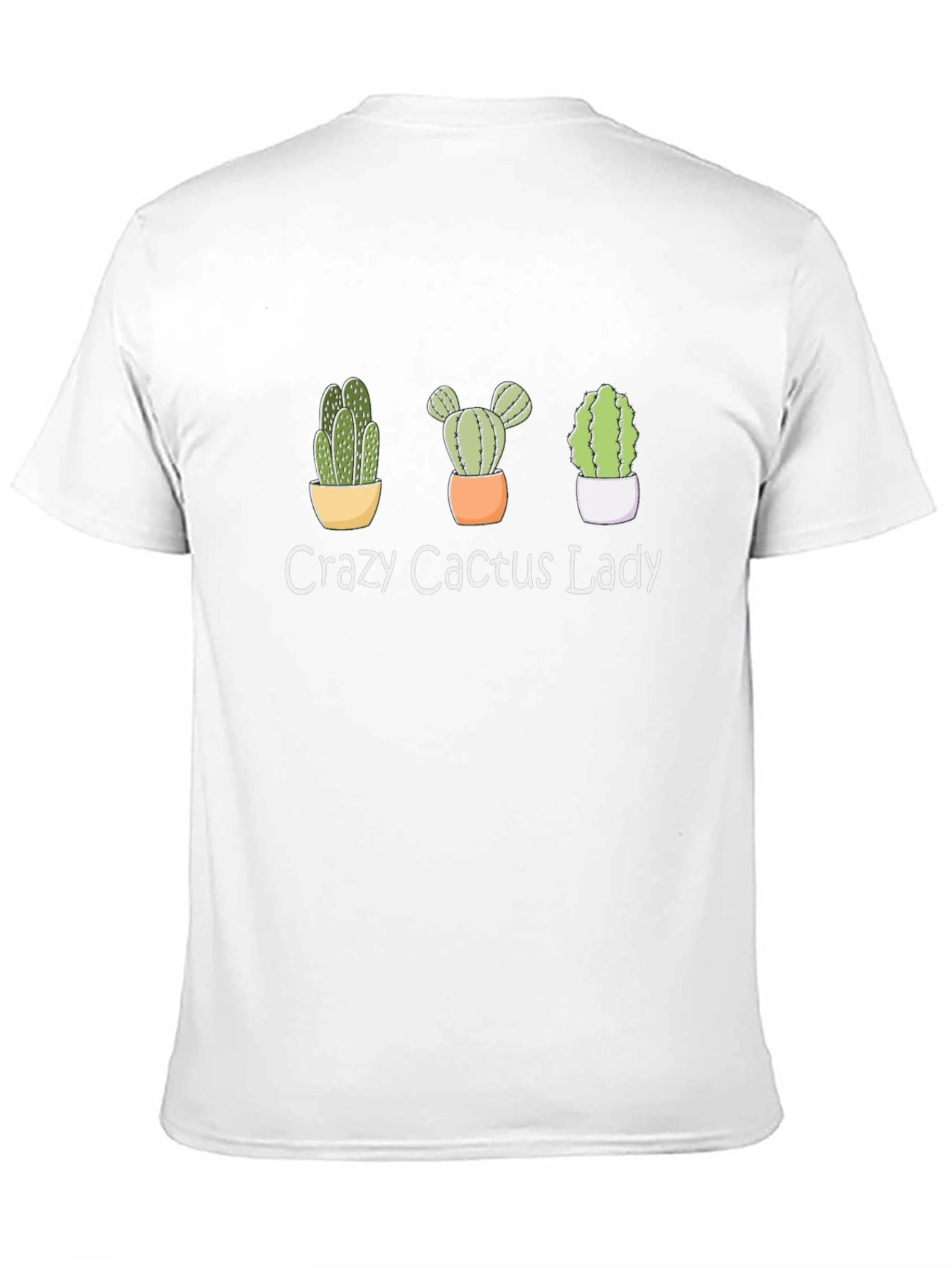 Crazy Cactus Lady T-Shirt - Plant Lover Tee