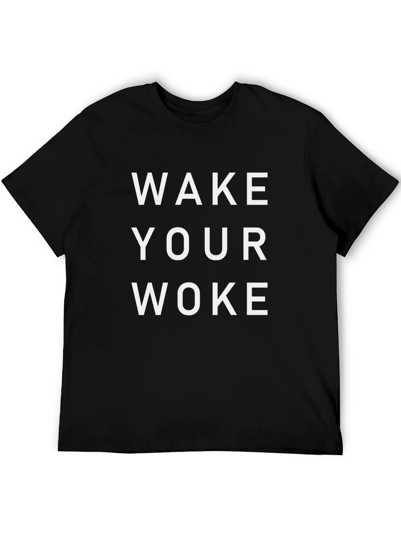 Wake Your Woke Black Graphic Tee