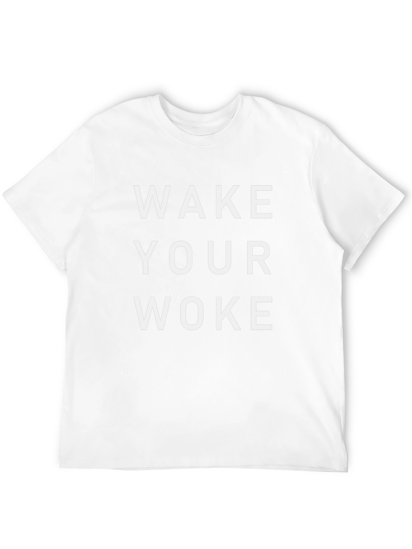 Wake Your Woke Black Graphic Tee