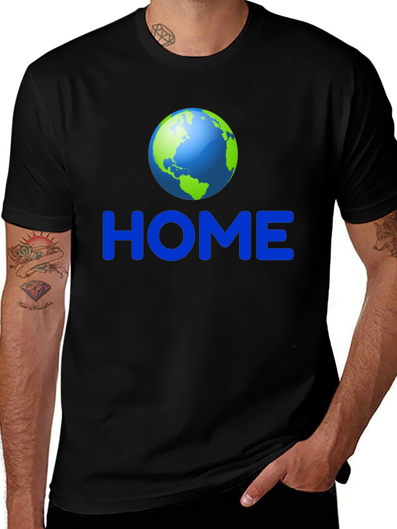 Home Planet Earth Graphic T-Shirt