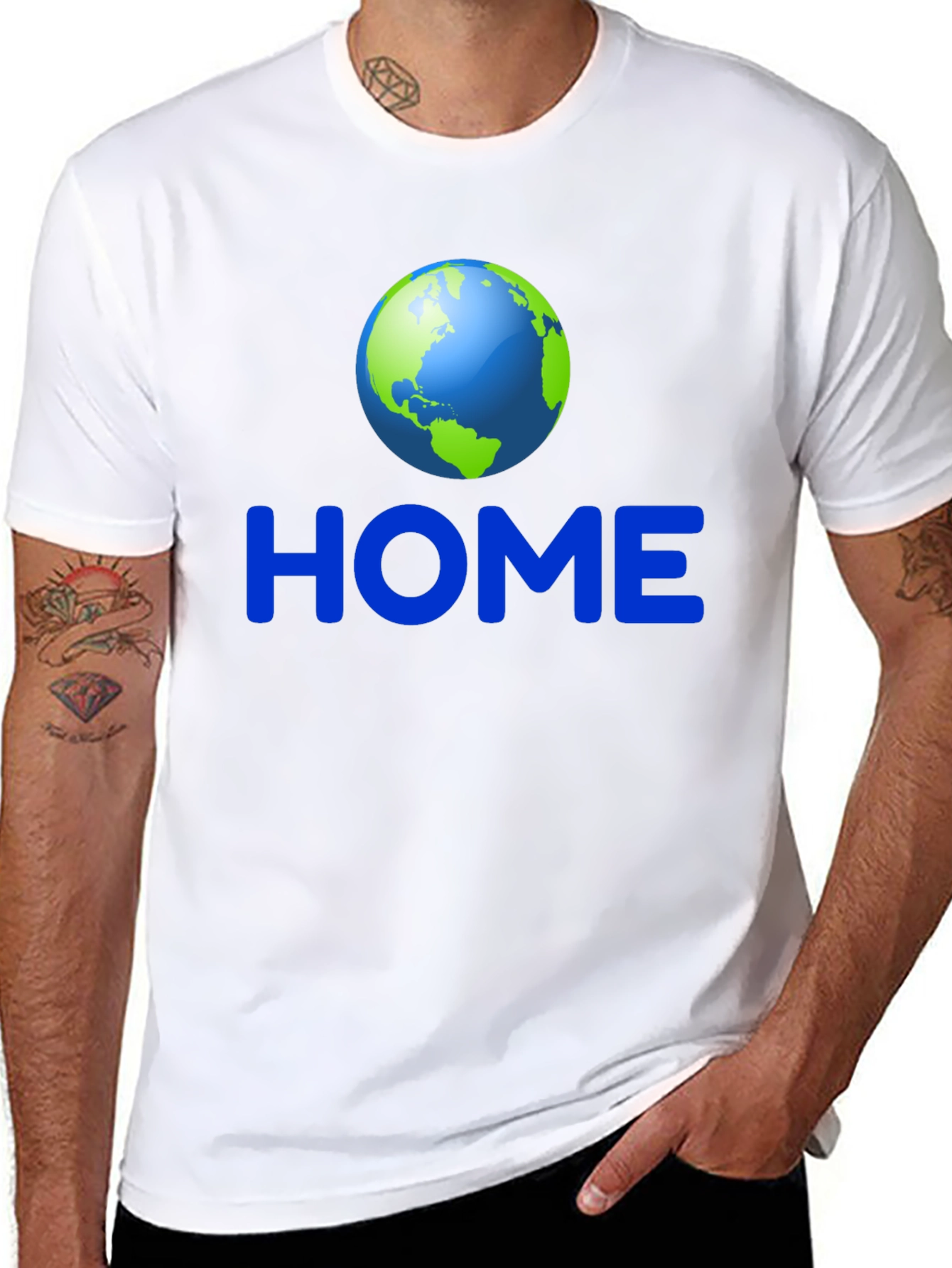 Home Planet Earth Graphic T-Shirt