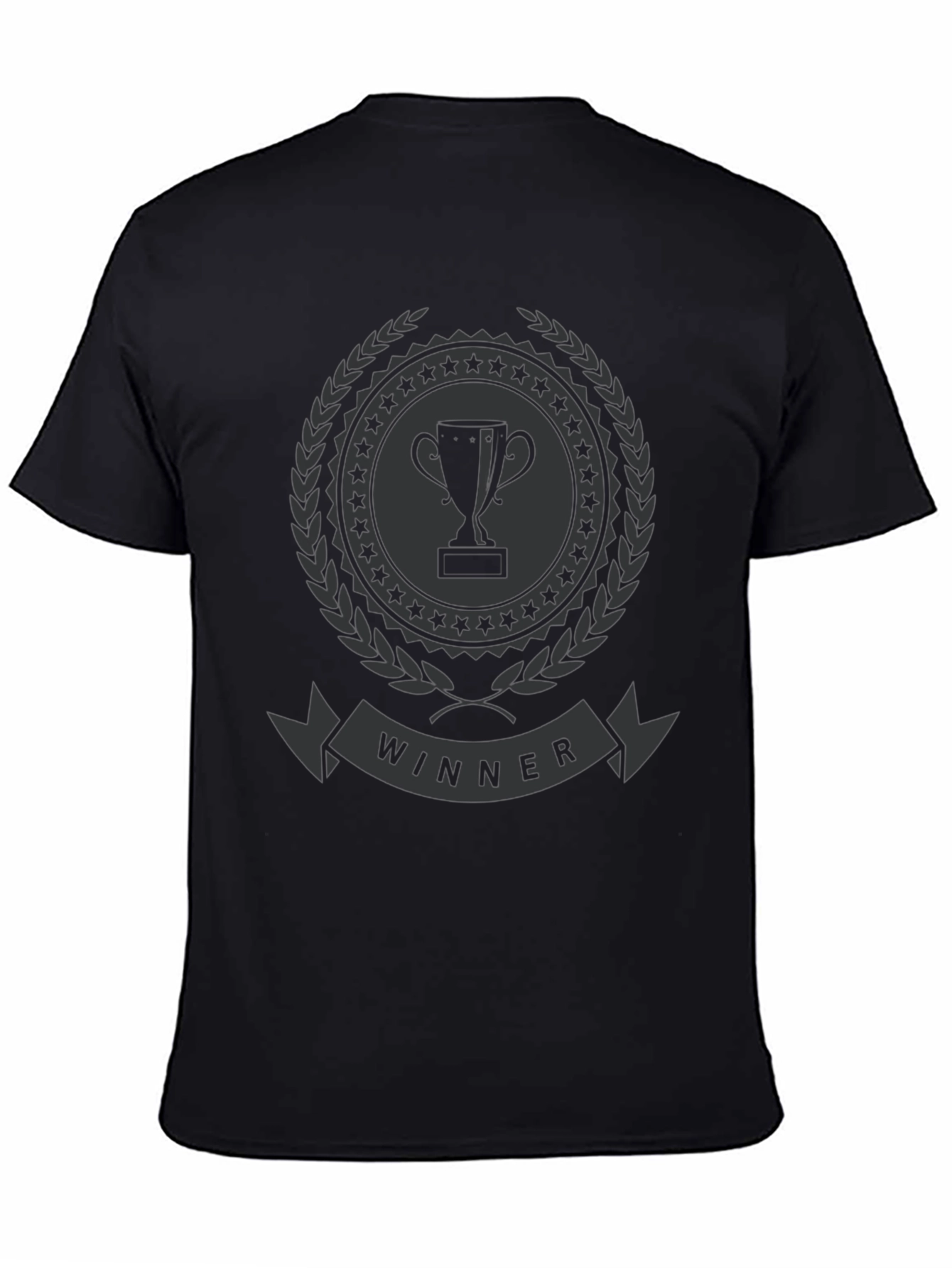 Winner Trophy Graphic T-Shirt - Stylish Champion Tee