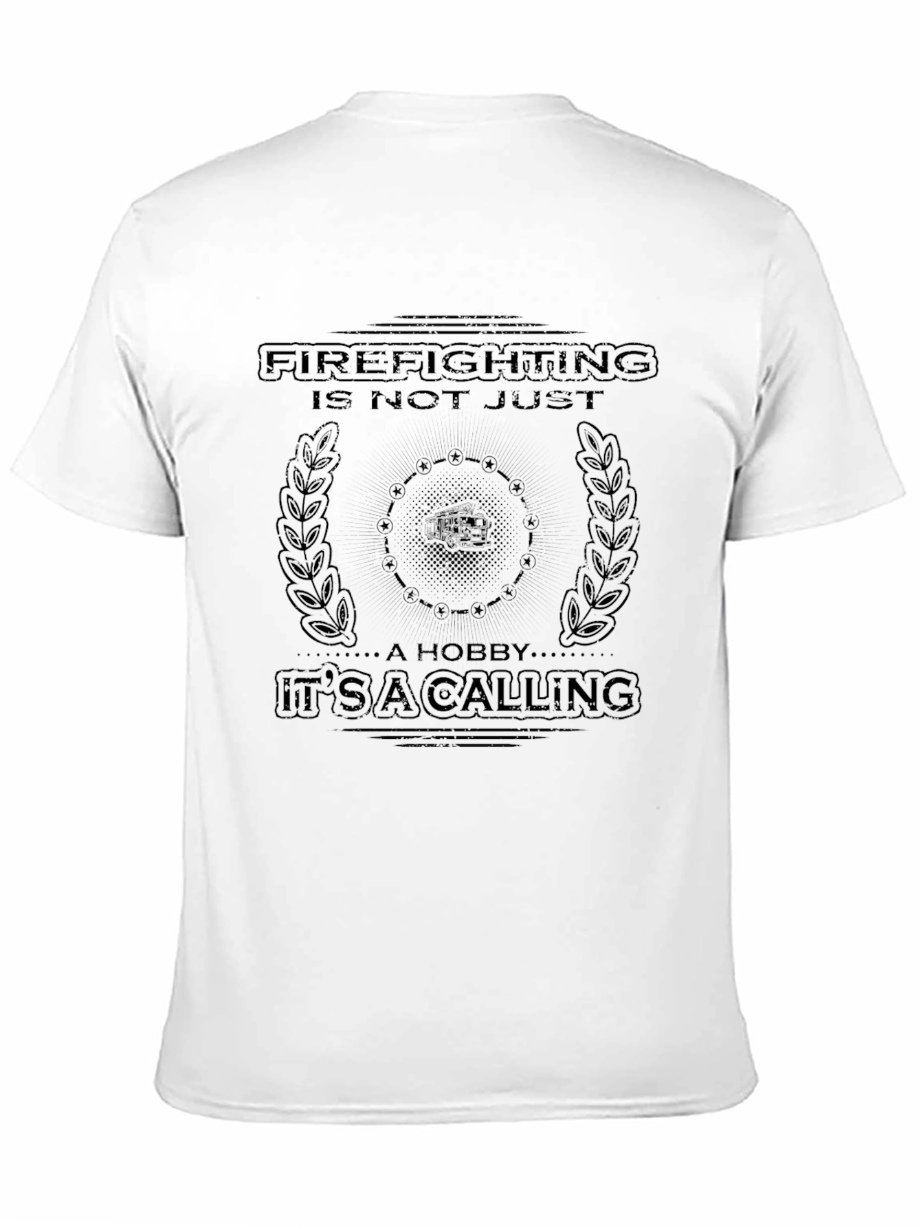 Firefighting Calling Black T-Shirt
