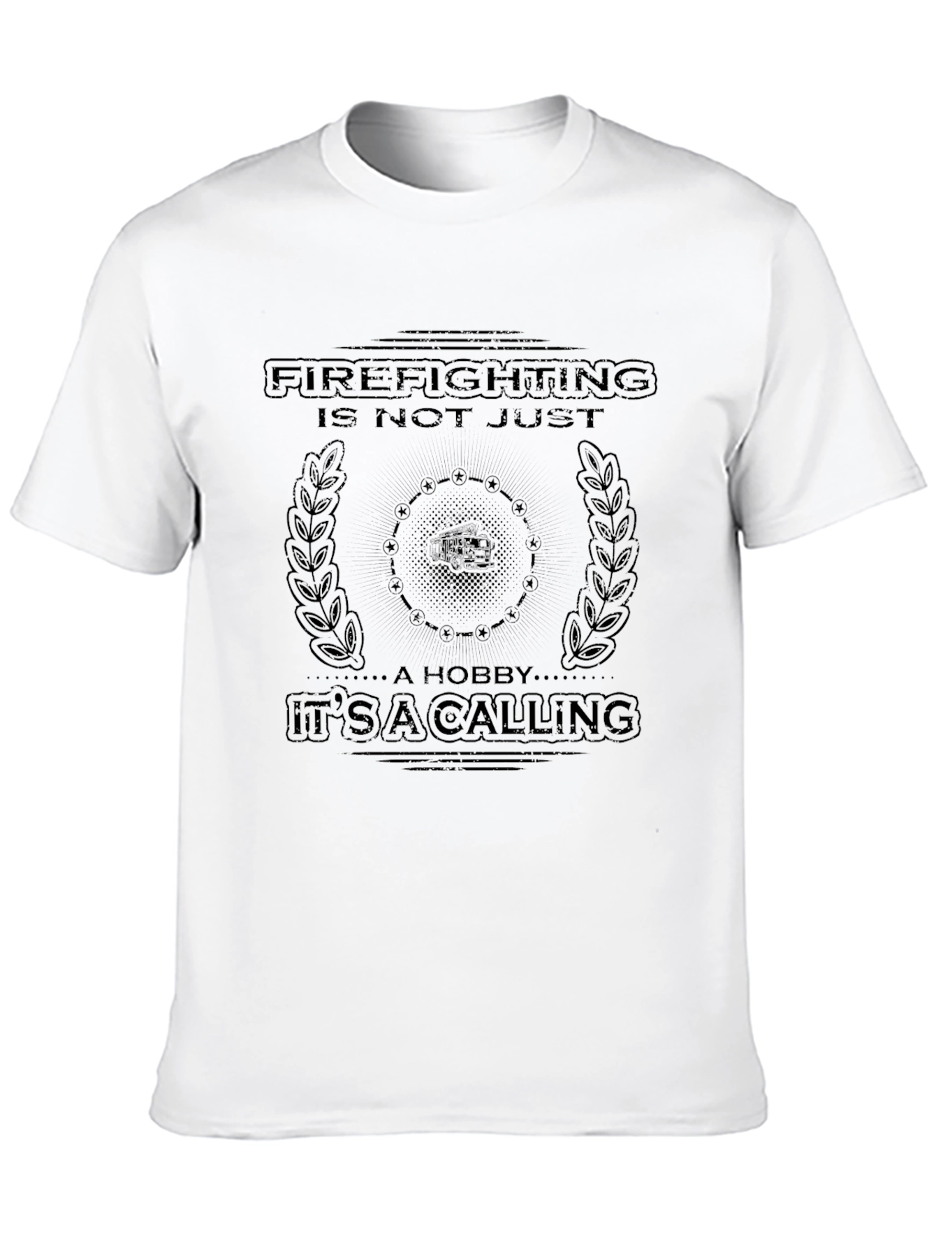 Firefighting Calling Black T-Shirt