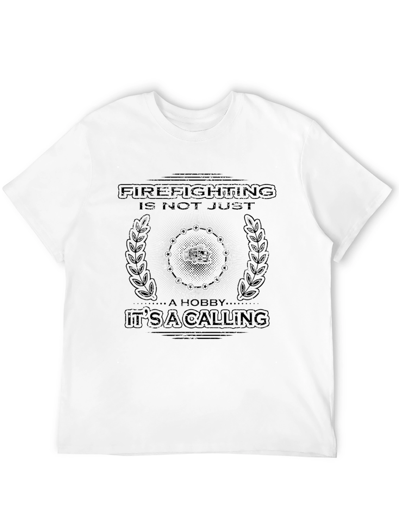 Firefighting Calling Black T-Shirt