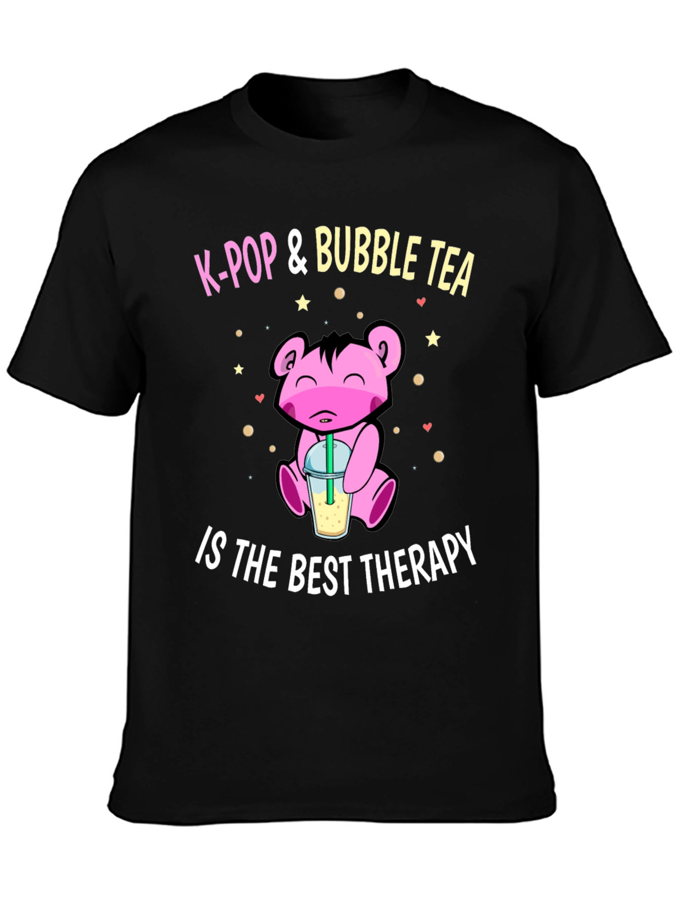 K-Pop & Bubble Tea Therapy T-Shirt