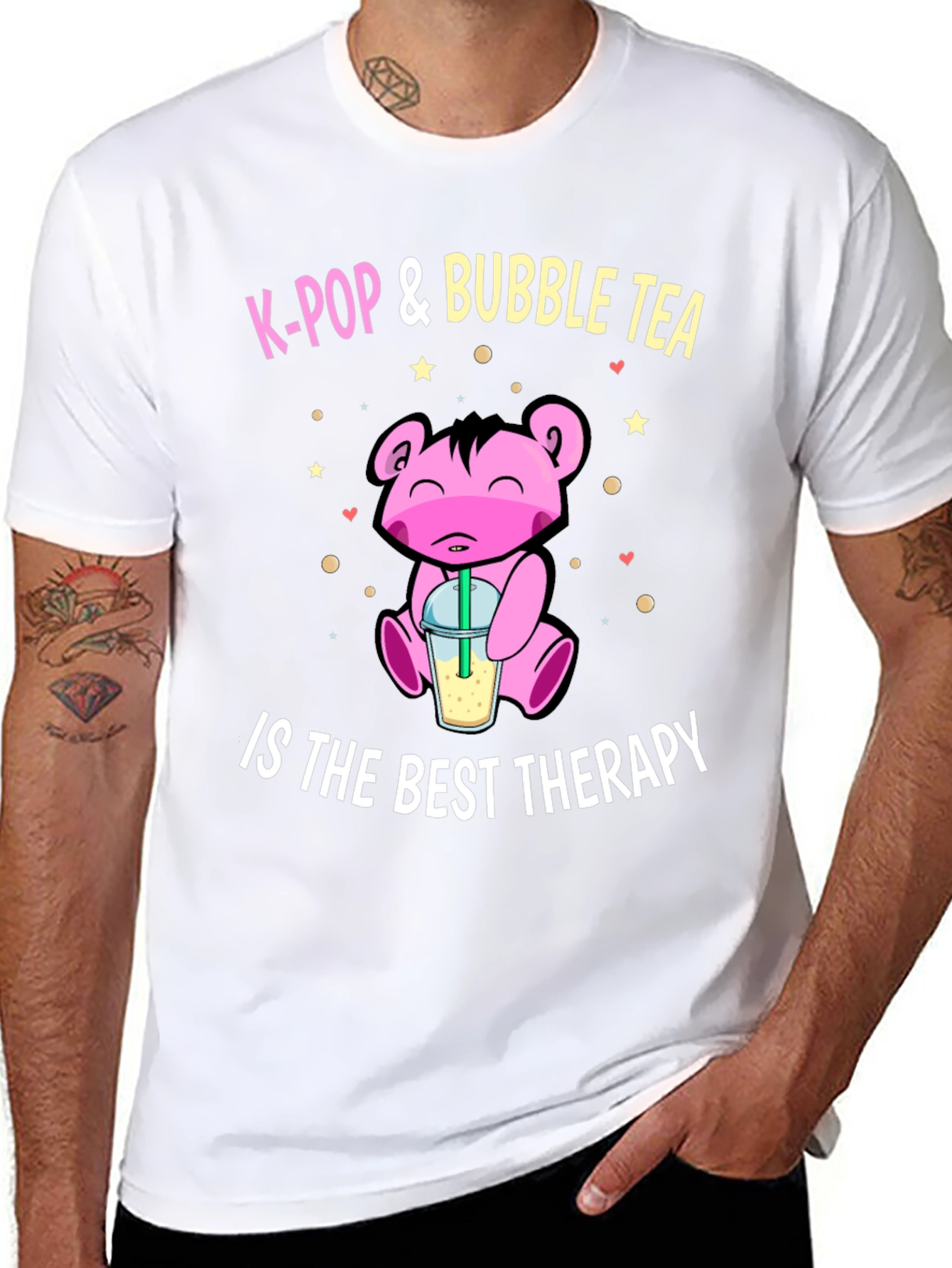 K-Pop & Bubble Tea Therapy T-Shirt