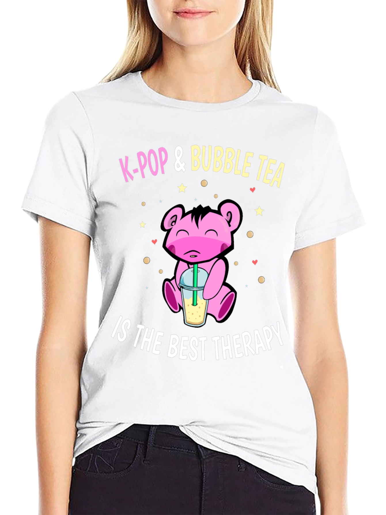 K-Pop & Bubble Tea Therapy T-Shirt