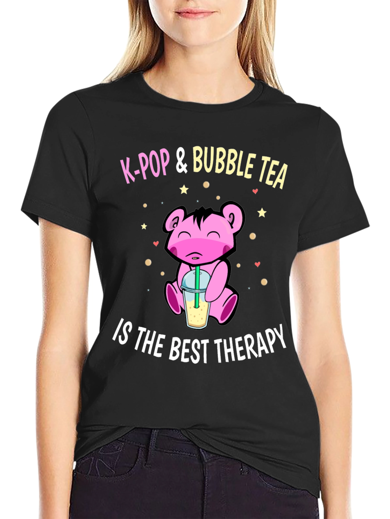 K-Pop & Bubble Tea Therapy T-Shirt