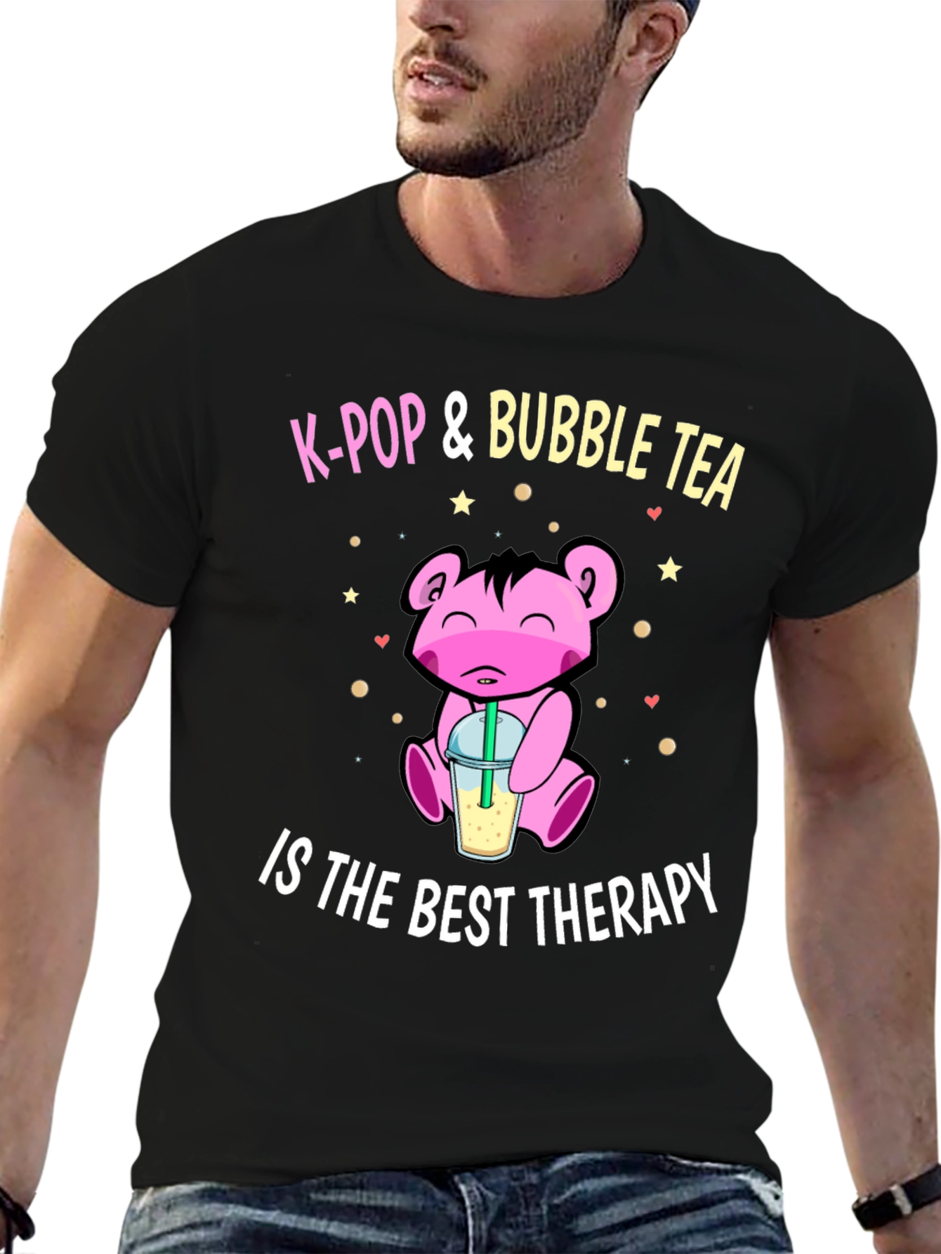 K-Pop & Bubble Tea Therapy T-Shirt