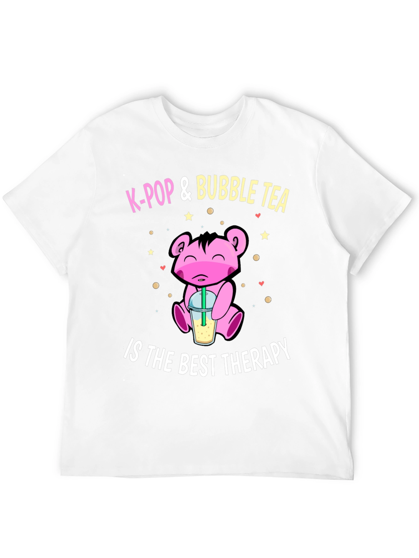 K-Pop & Bubble Tea Therapy T-Shirt