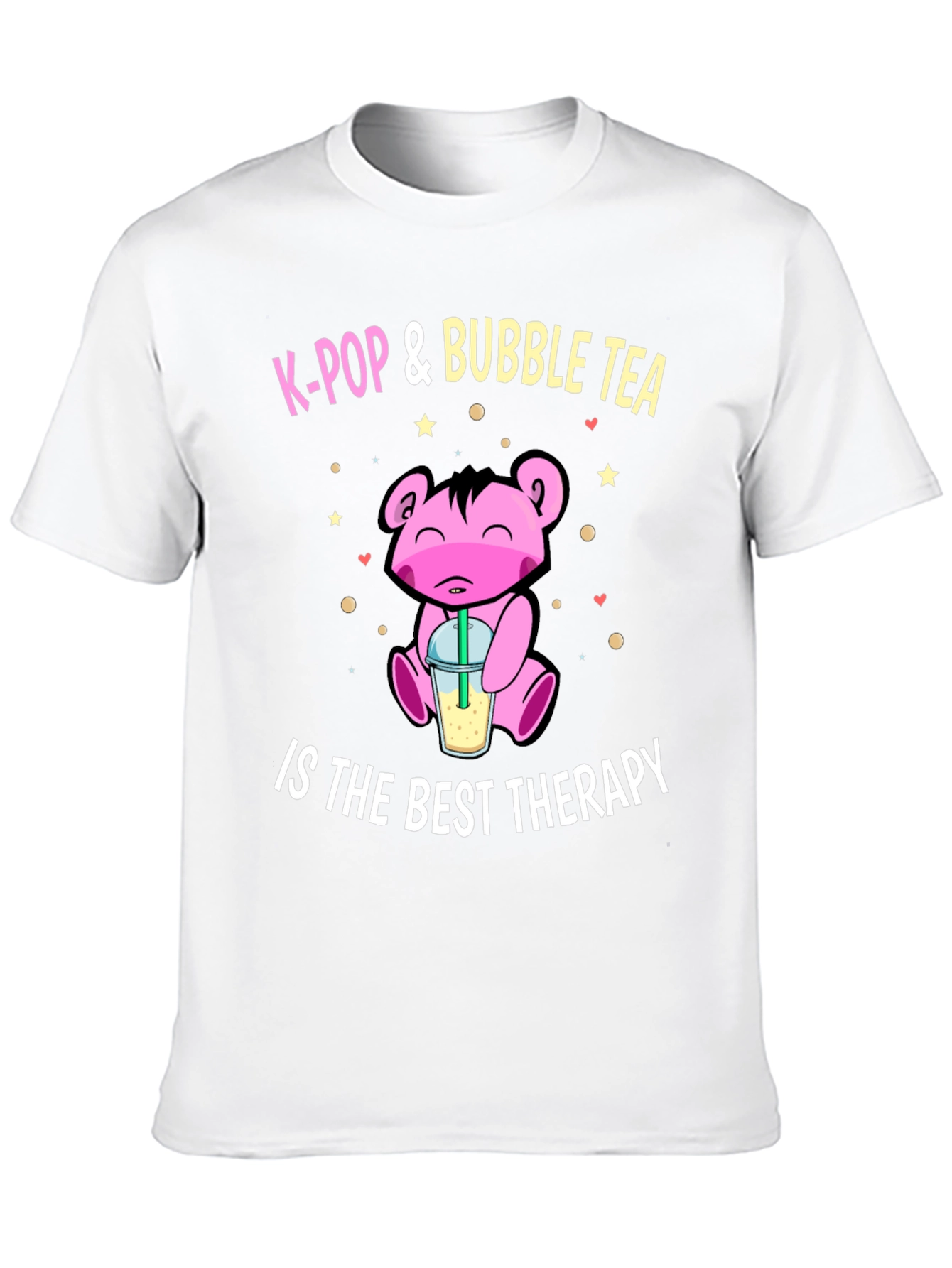K-Pop & Bubble Tea Therapy T-Shirt
