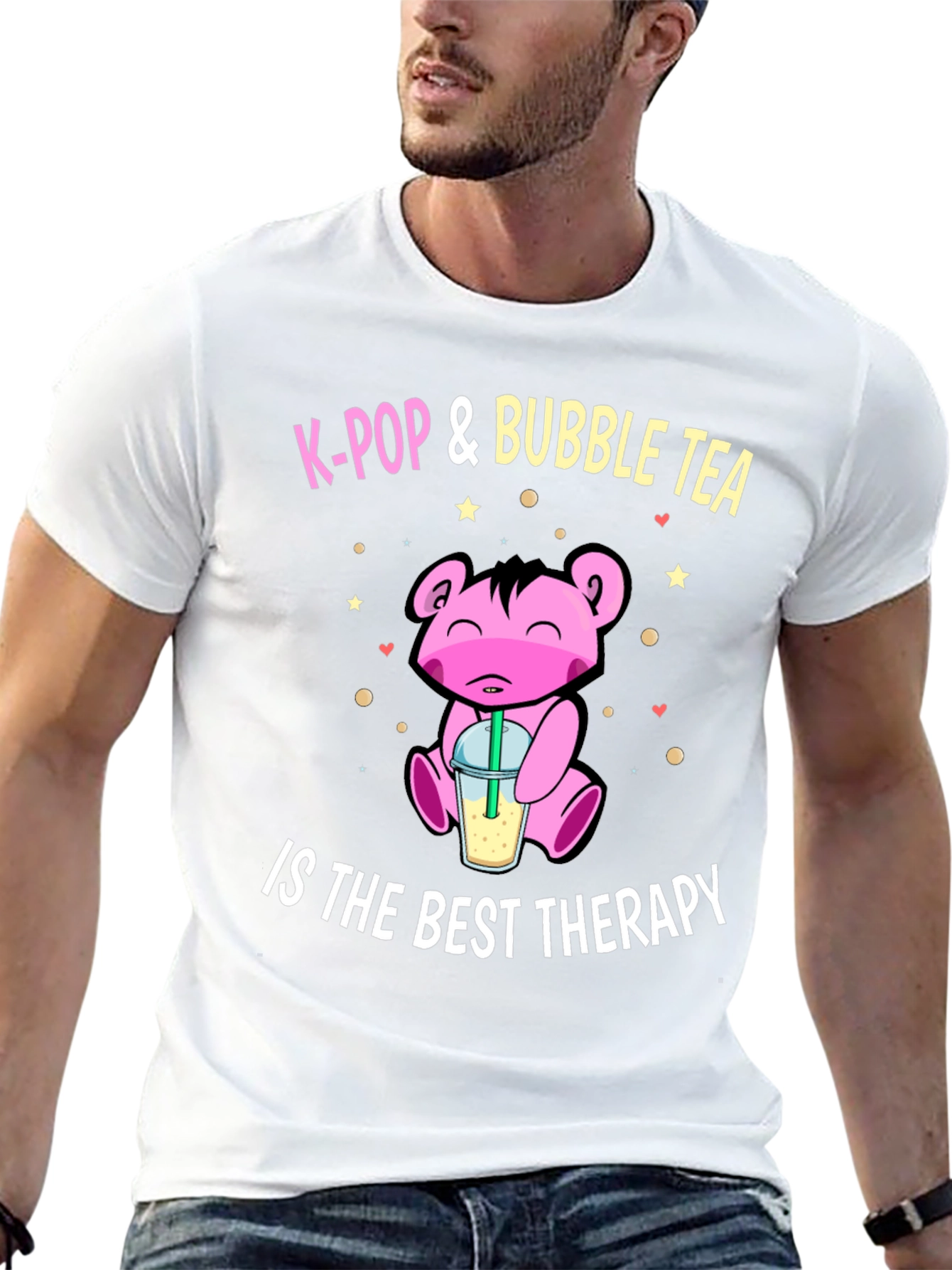 K-Pop & Bubble Tea Therapy T-Shirt