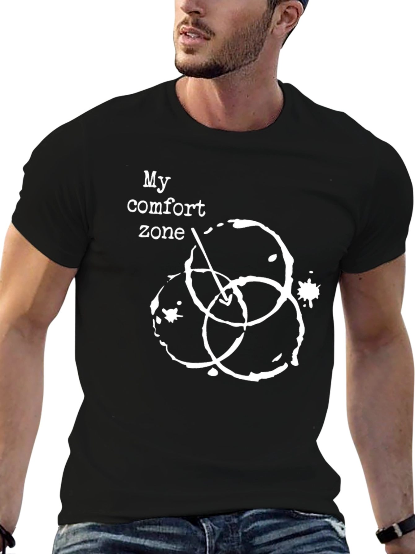 My Comfort Zone Venn Diagram Graphic T-Shirt
