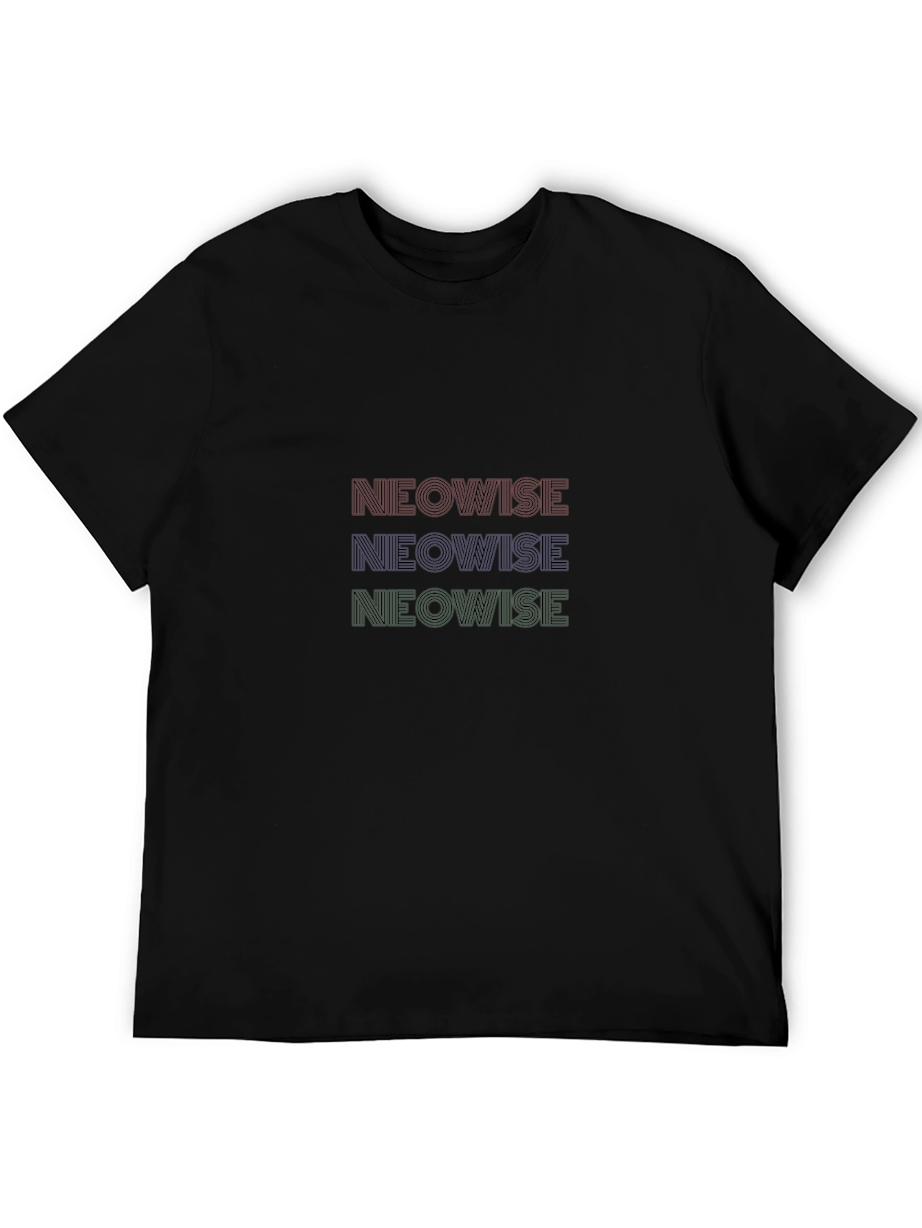 Retro Neowise T-Shirt - Black