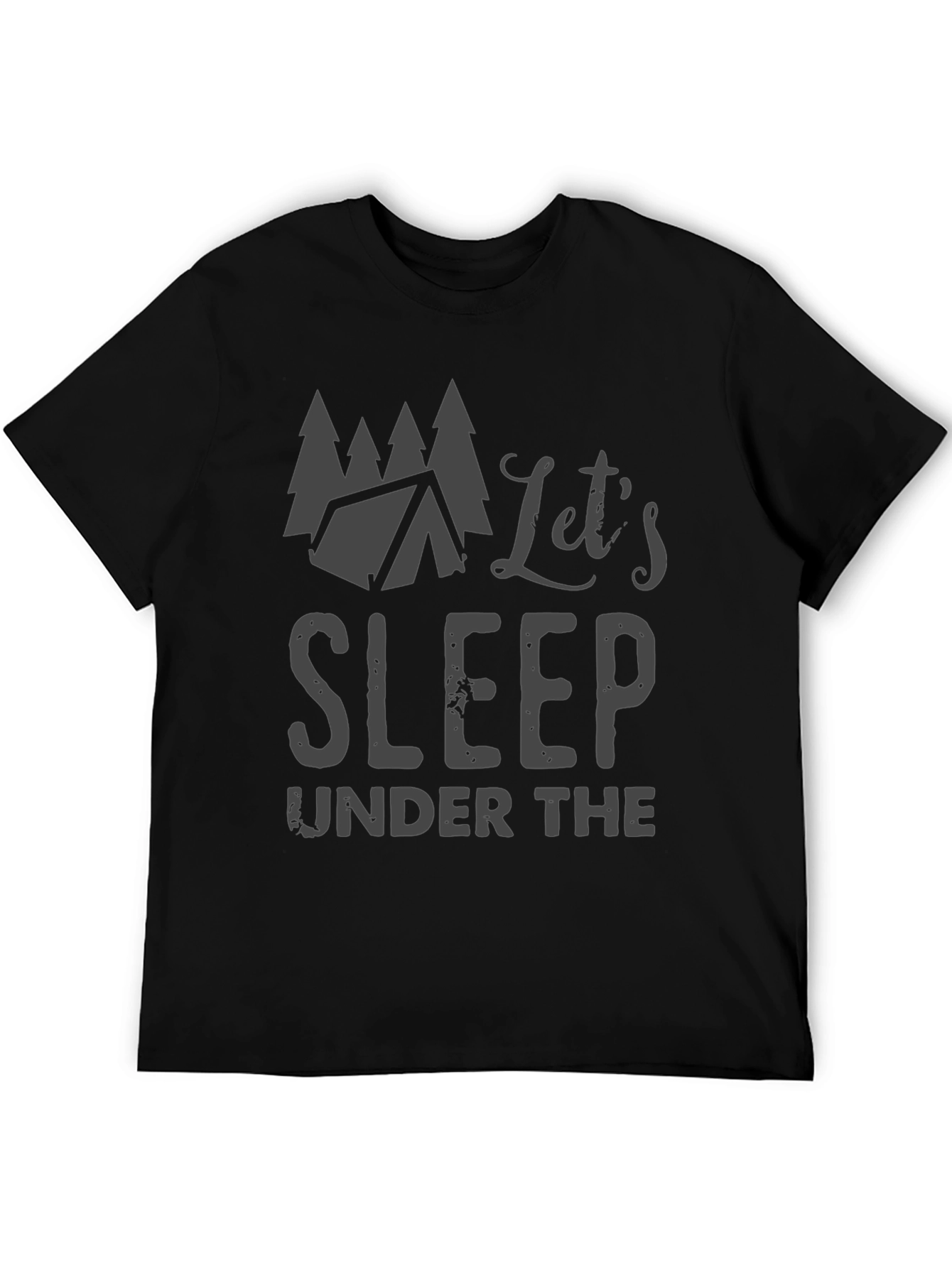 Lets Sleep Under the Stars Camping T-Shirt