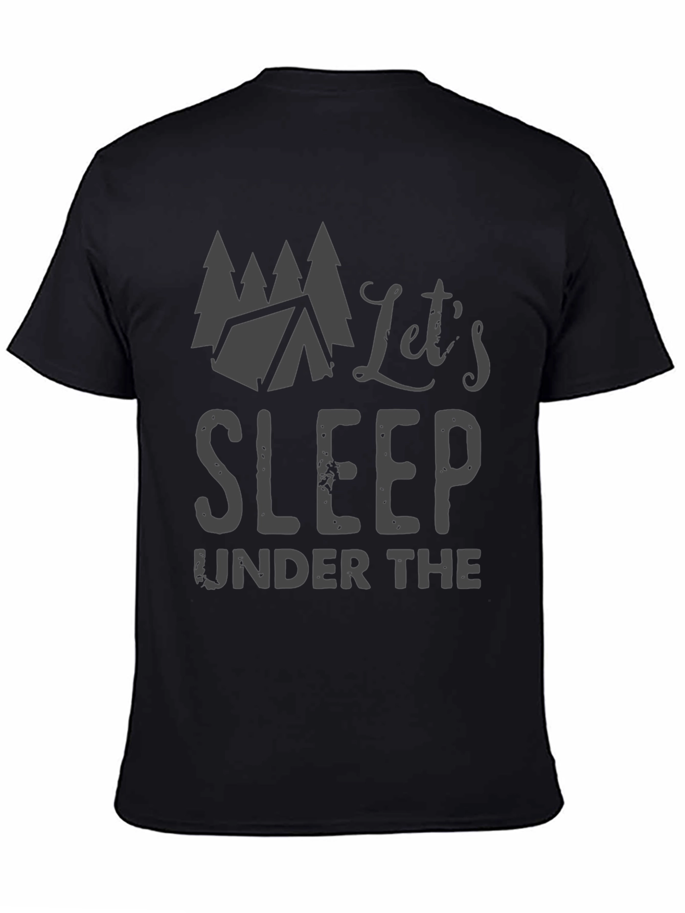 Lets Sleep Under the Stars Camping T-Shirt
