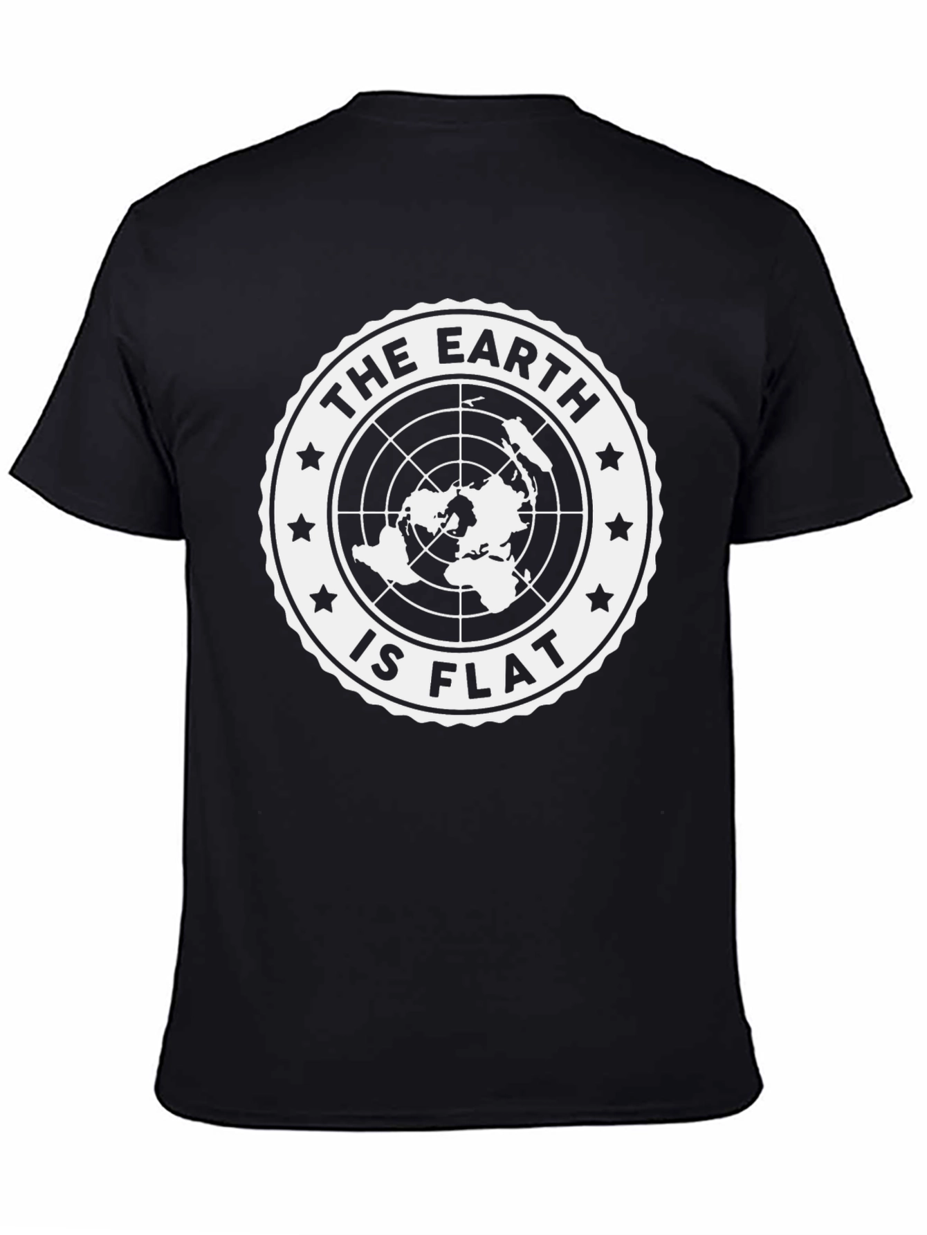 The Earth Is Flat Graphic T-Shirt