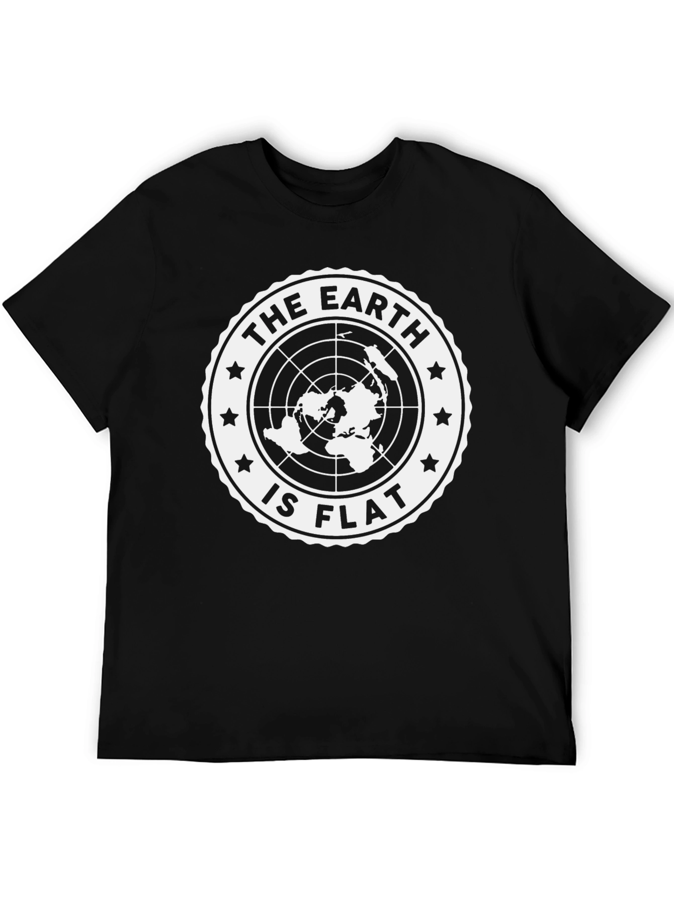 The Earth Is Flat Graphic T-Shirt