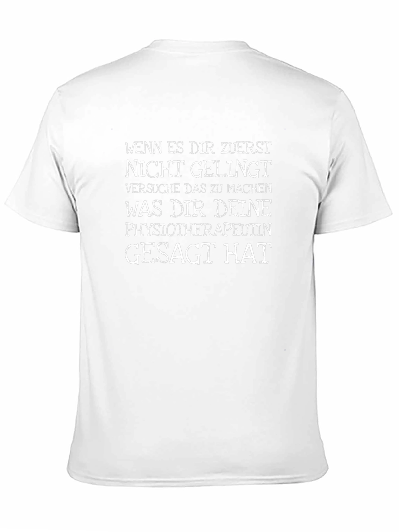 Funny Physiotherapist T-Shirt - German Text