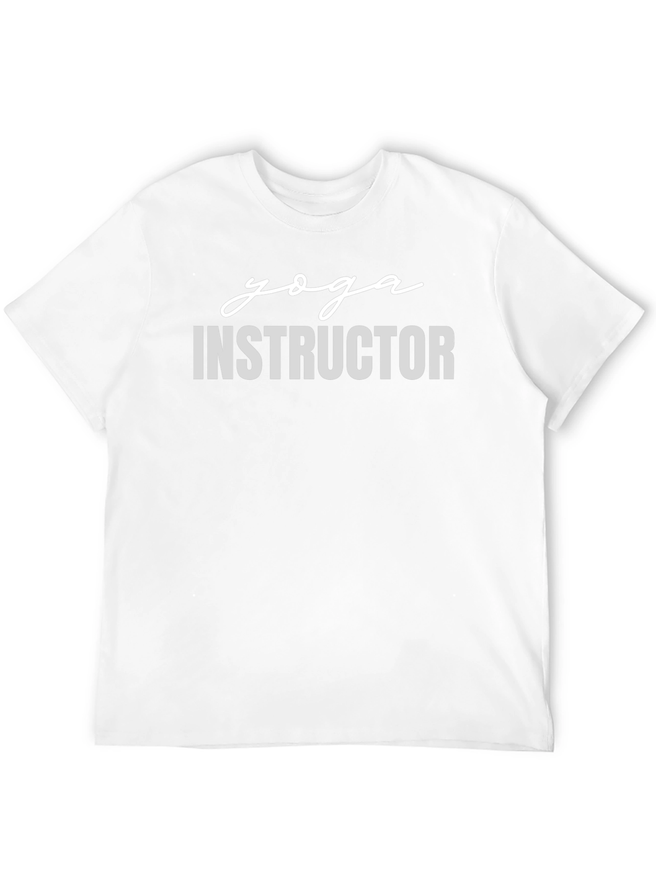 Yoga Instructor T-Shirt - Comfortable Cotton Tee