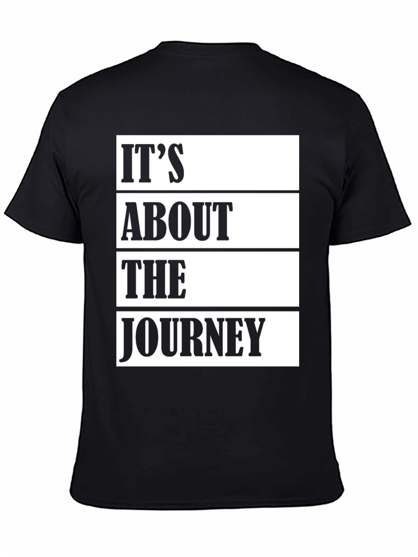 Journey Graphic Print Crew Neck T-Shirt