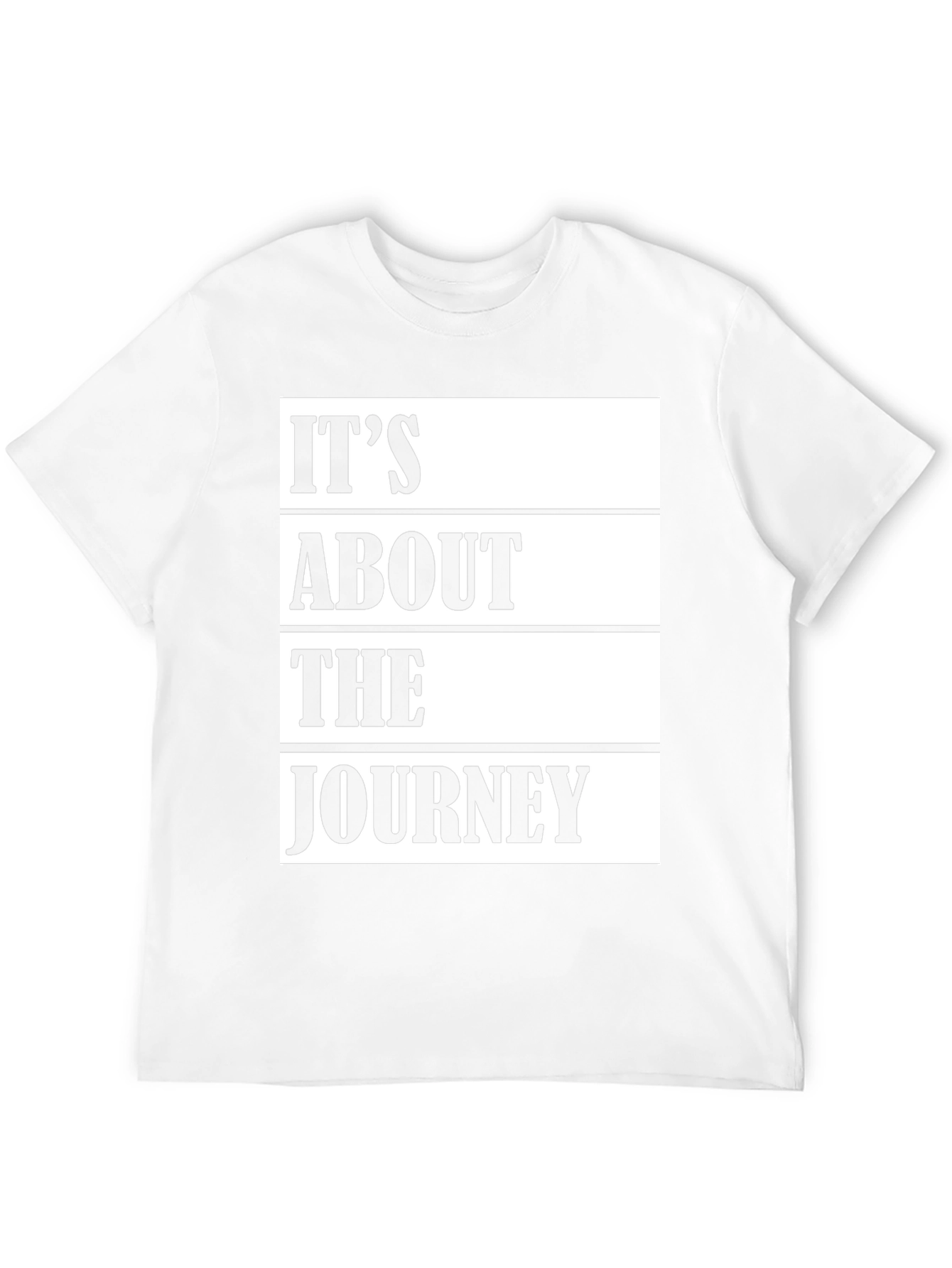 Journey Graphic Print Crew Neck T-Shirt