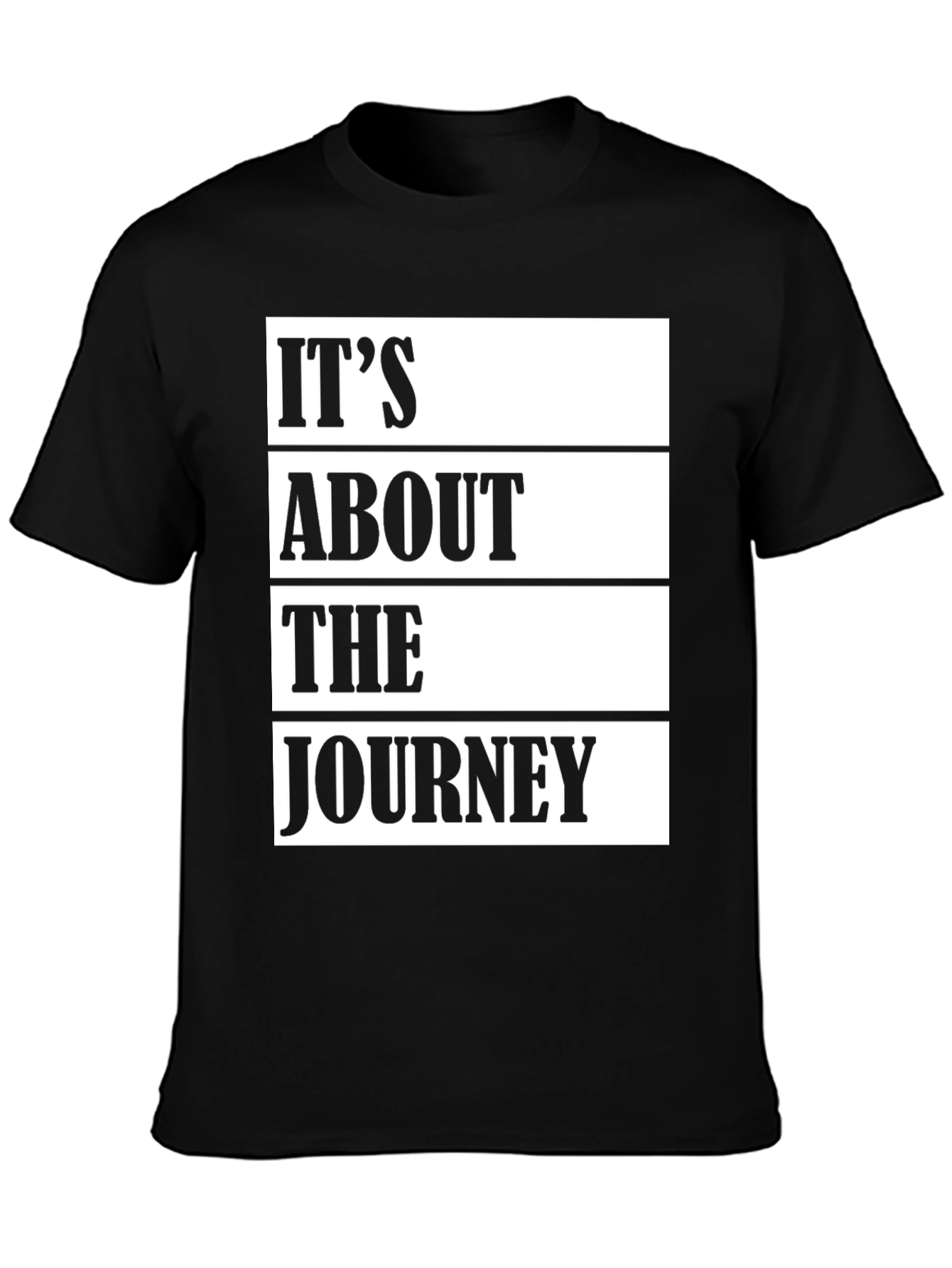 Journey Graphic Print Crew Neck T-Shirt
