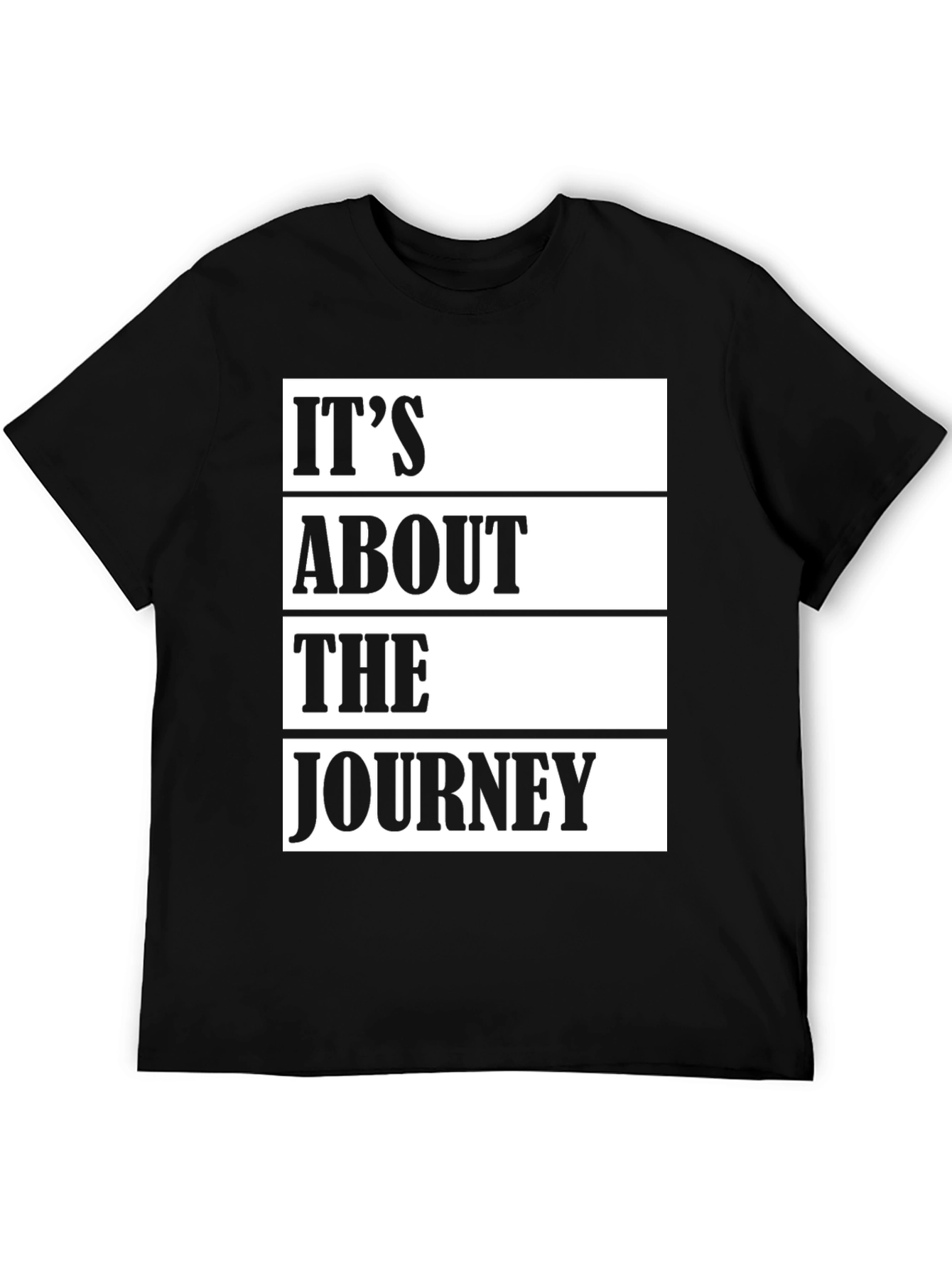 Journey Graphic Print Crew Neck T-Shirt