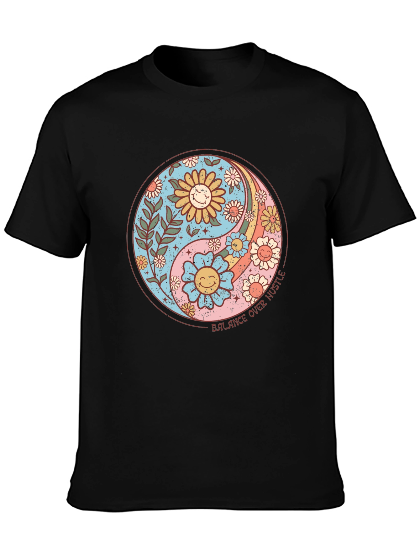 Balance Over Hustle Graphic T-Shirt
