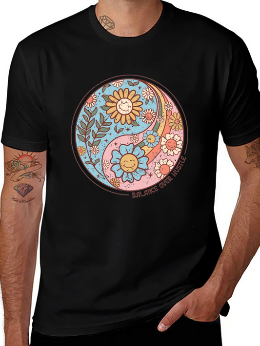 Balance Over Hustle Graphic T-Shirt