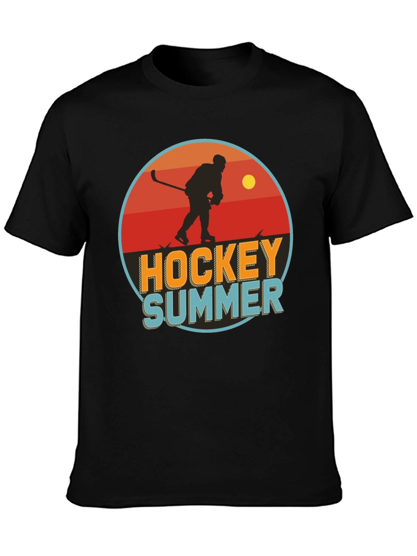 Hockey Summer Graphic T-Shirt