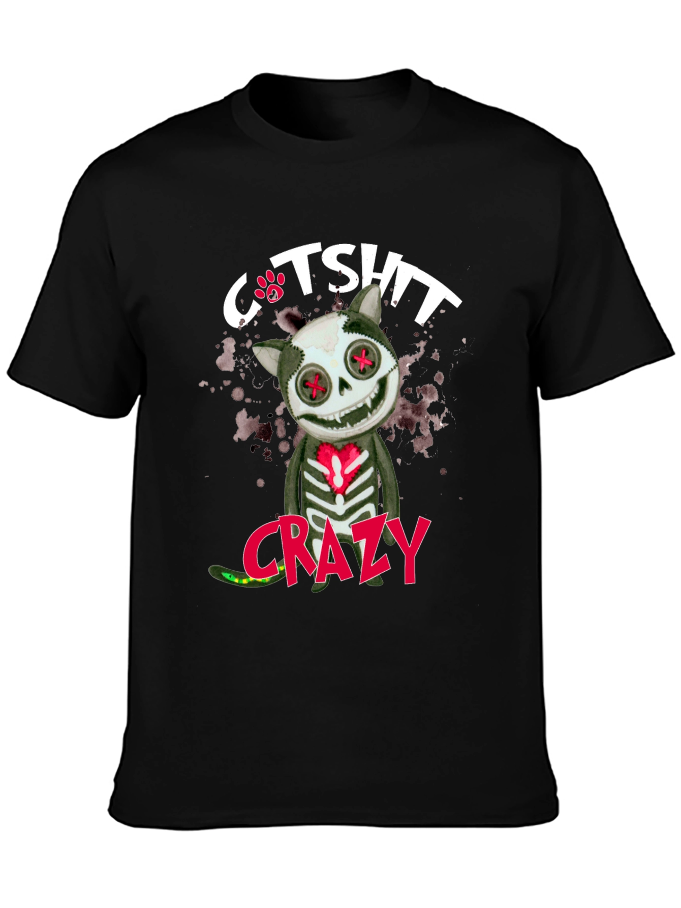 Crazy Cat T-Shirt