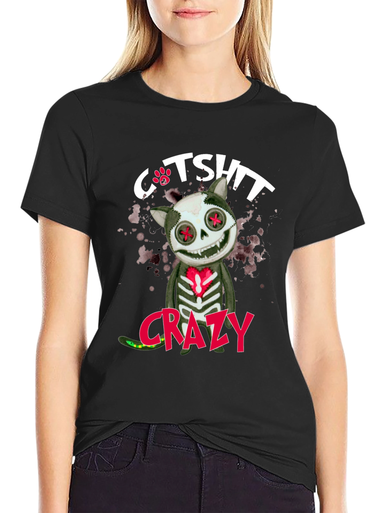 Crazy Cat T-Shirt