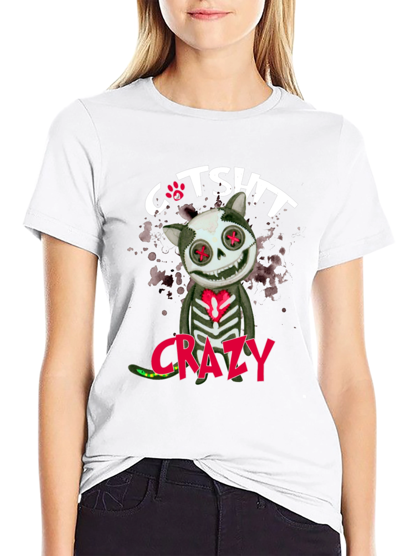 Crazy Cat T-Shirt