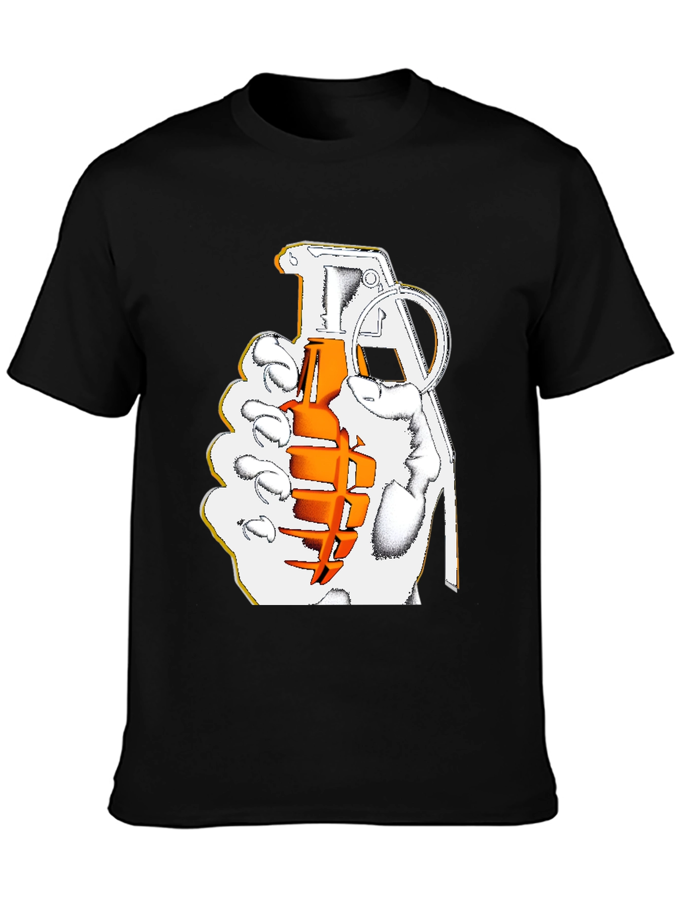 Graphic Grenade T-Shirt - Bold Design Comfortable Fit