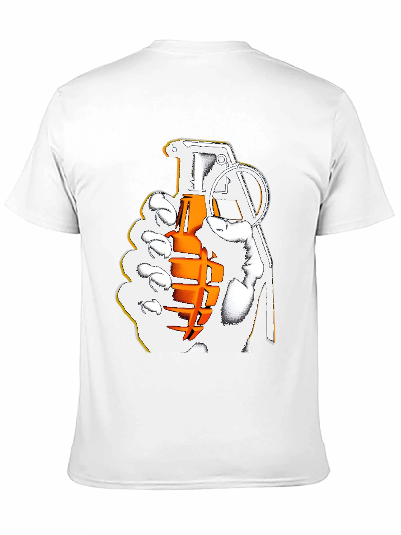 Graphic Grenade T-Shirt - Bold Design Comfortable Fit