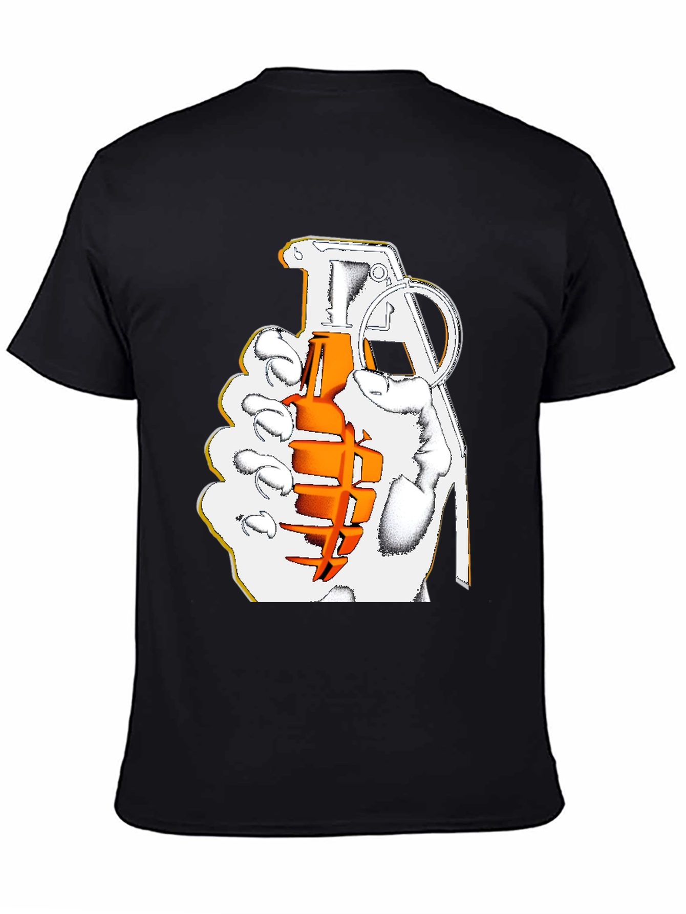 Graphic Grenade T-Shirt - Bold Design Comfortable Fit