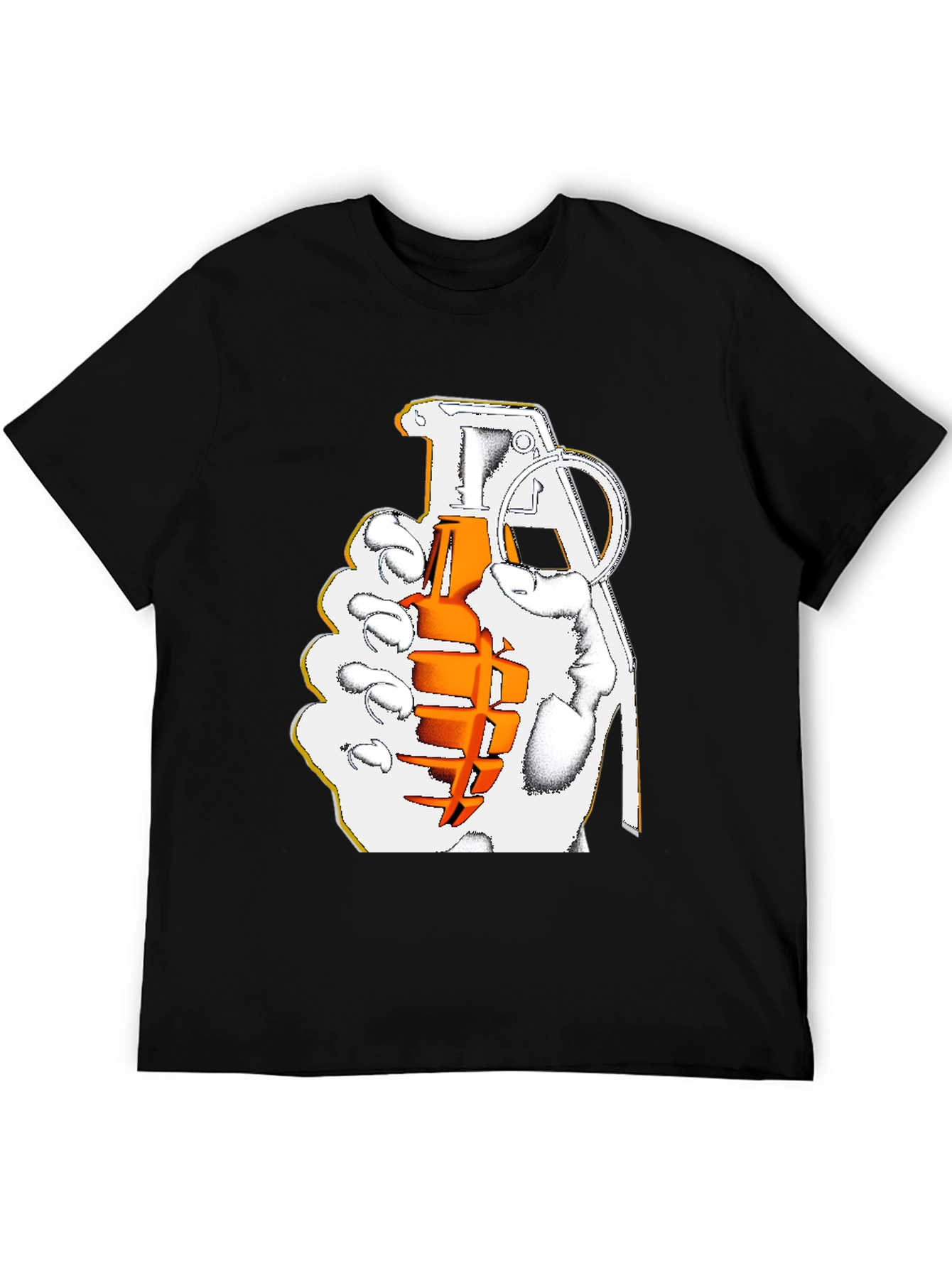 Graphic Grenade T-Shirt - Bold Design Comfortable Fit