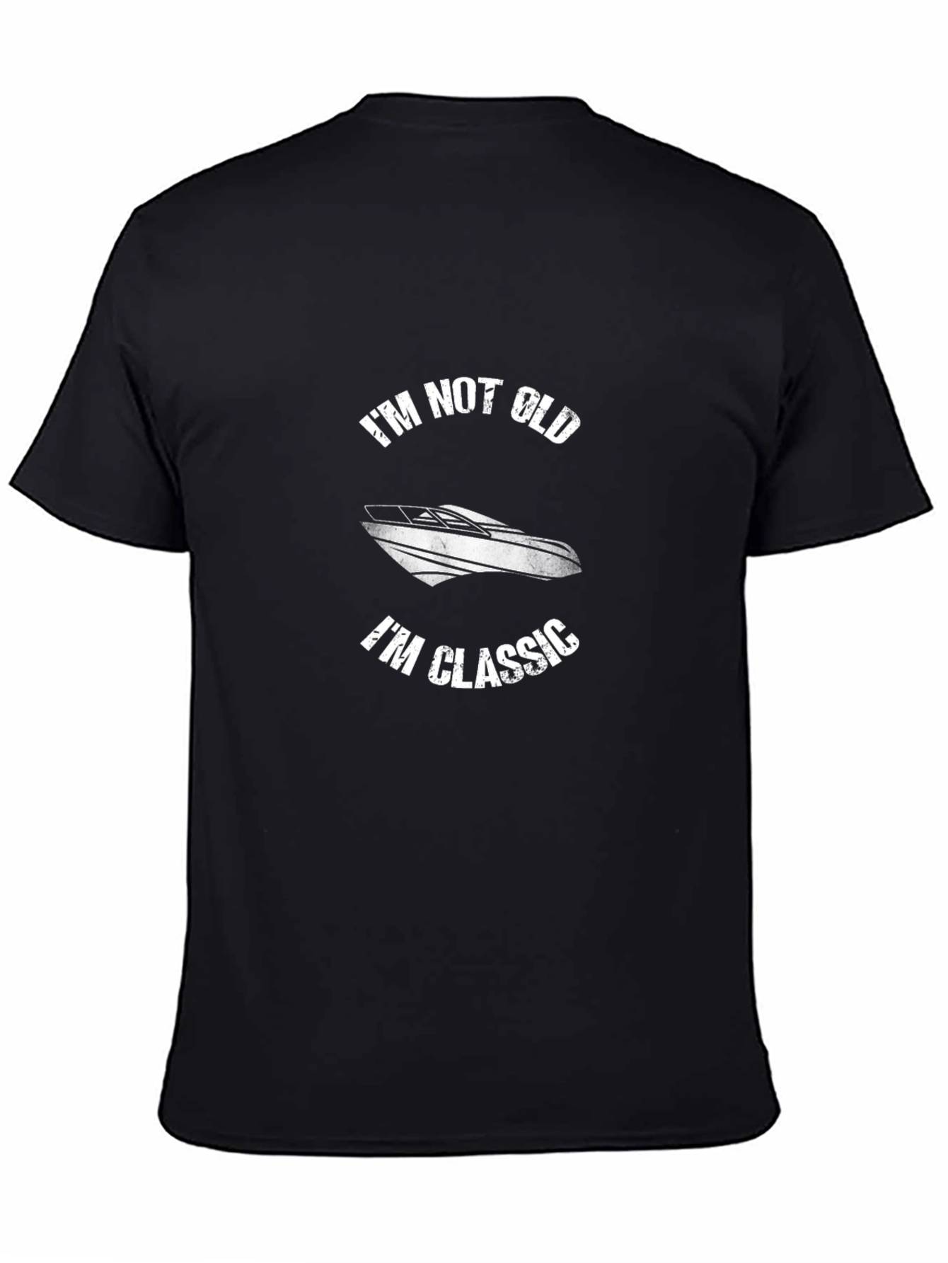 Im Not Old Im Classic Boat Graphic T-Shirt