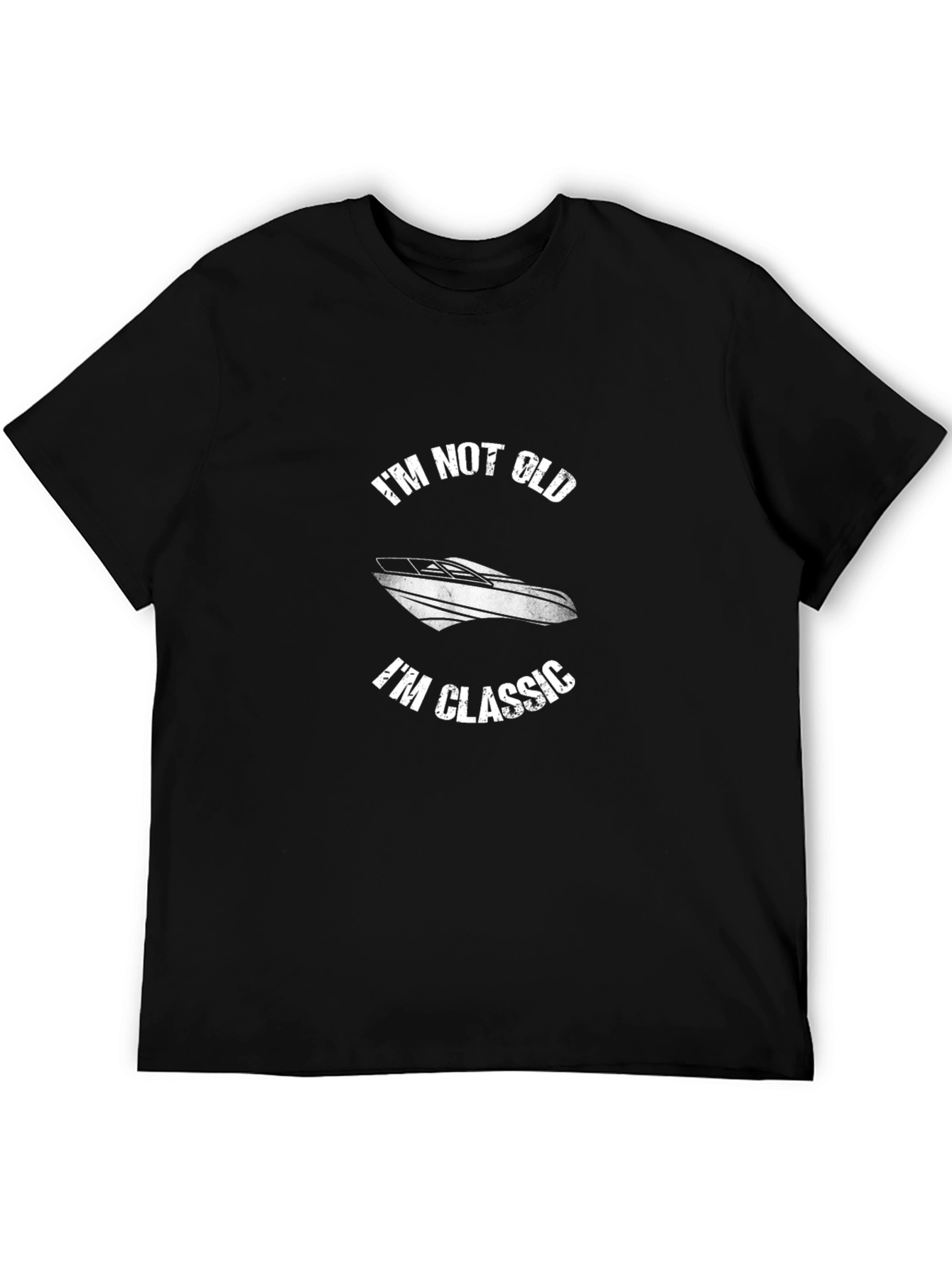 Im Not Old Im Classic Boat Graphic T-Shirt