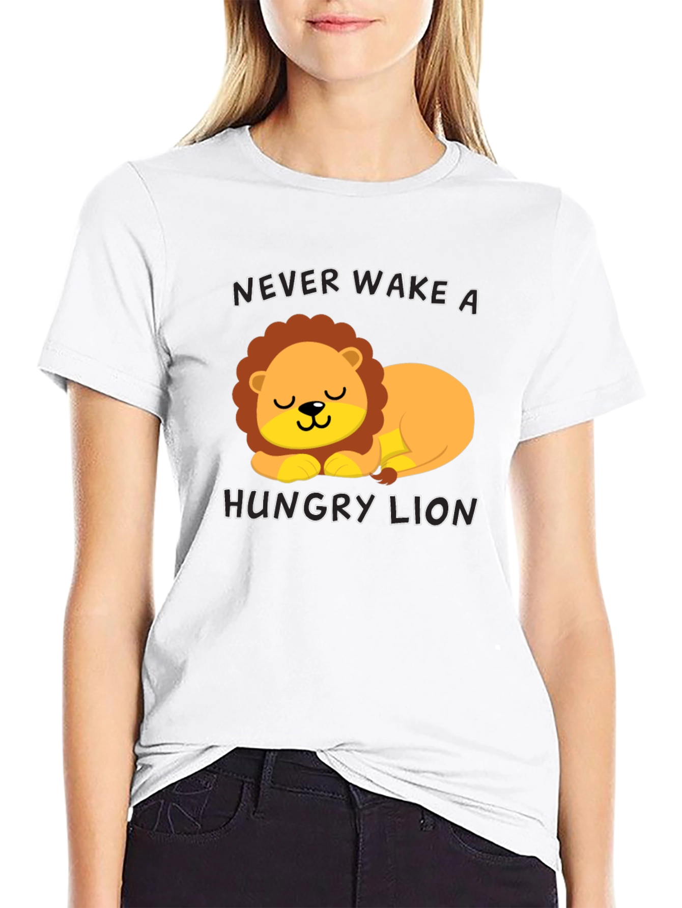 Never Wake a Hungry Lion T-Shirt